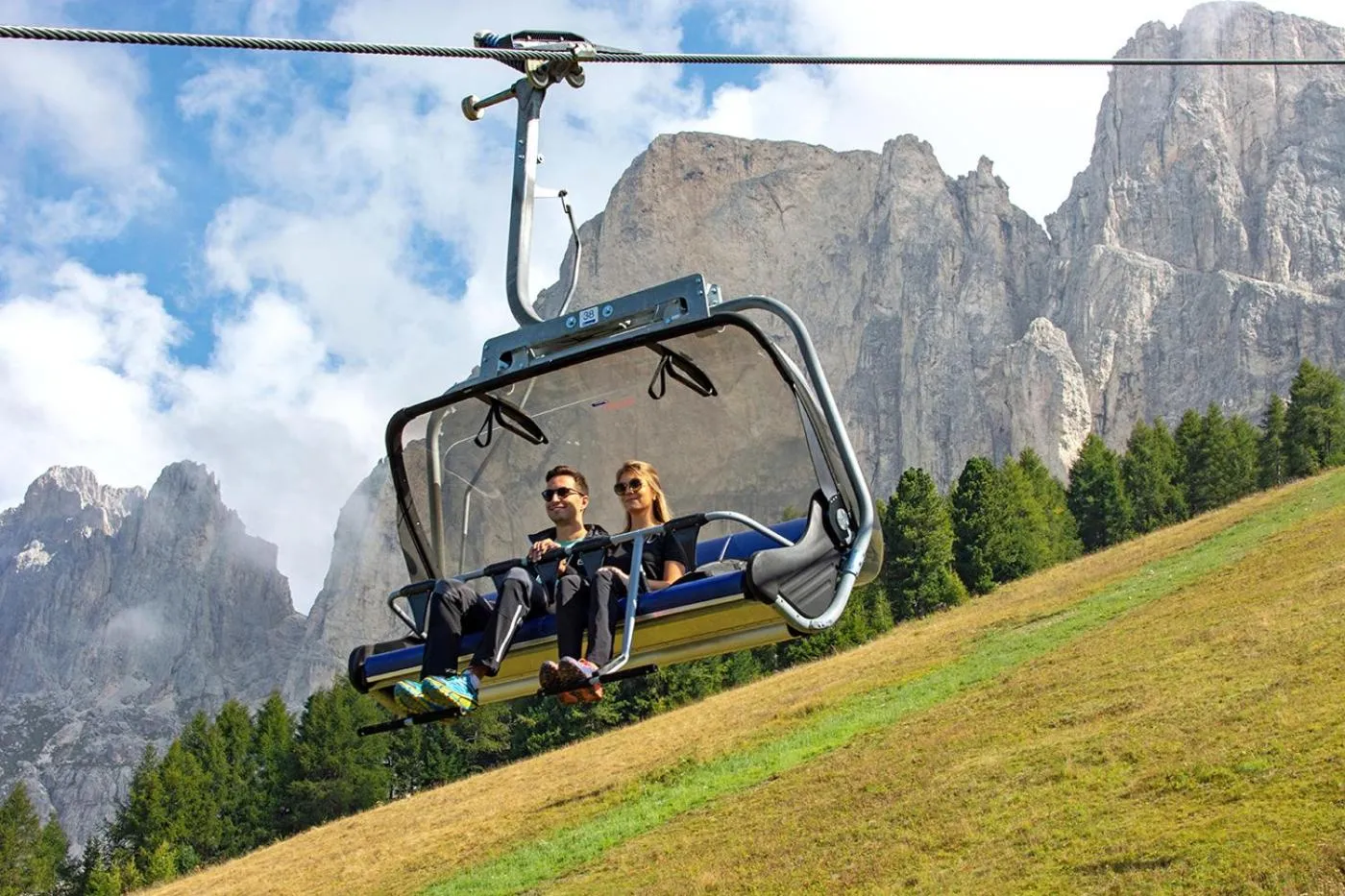 Natural landscape in Moseralm Dolomiti Hideaway