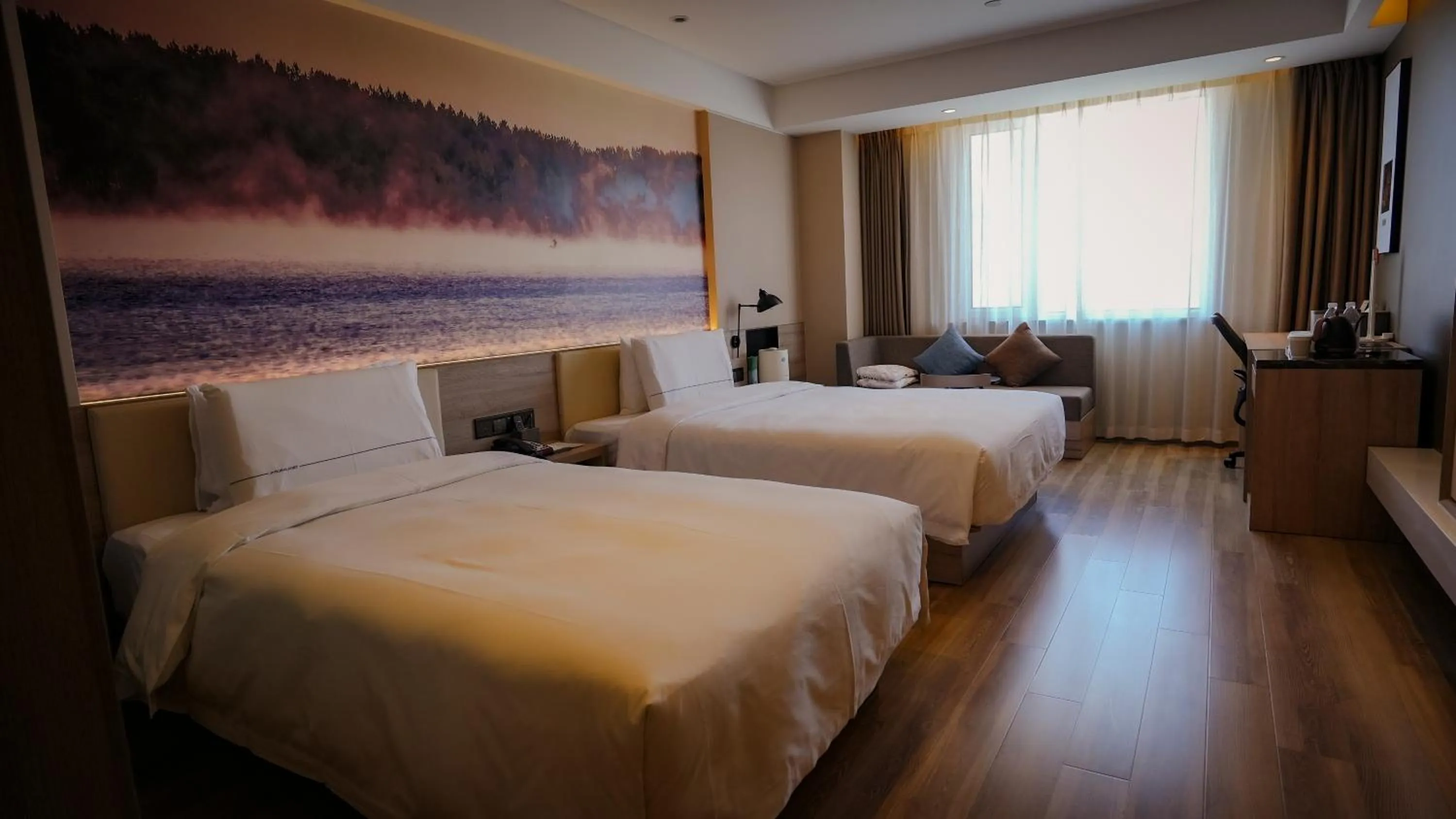 Bedroom, Bed in Atour Hotel Harbin Convention and Exhibition Center