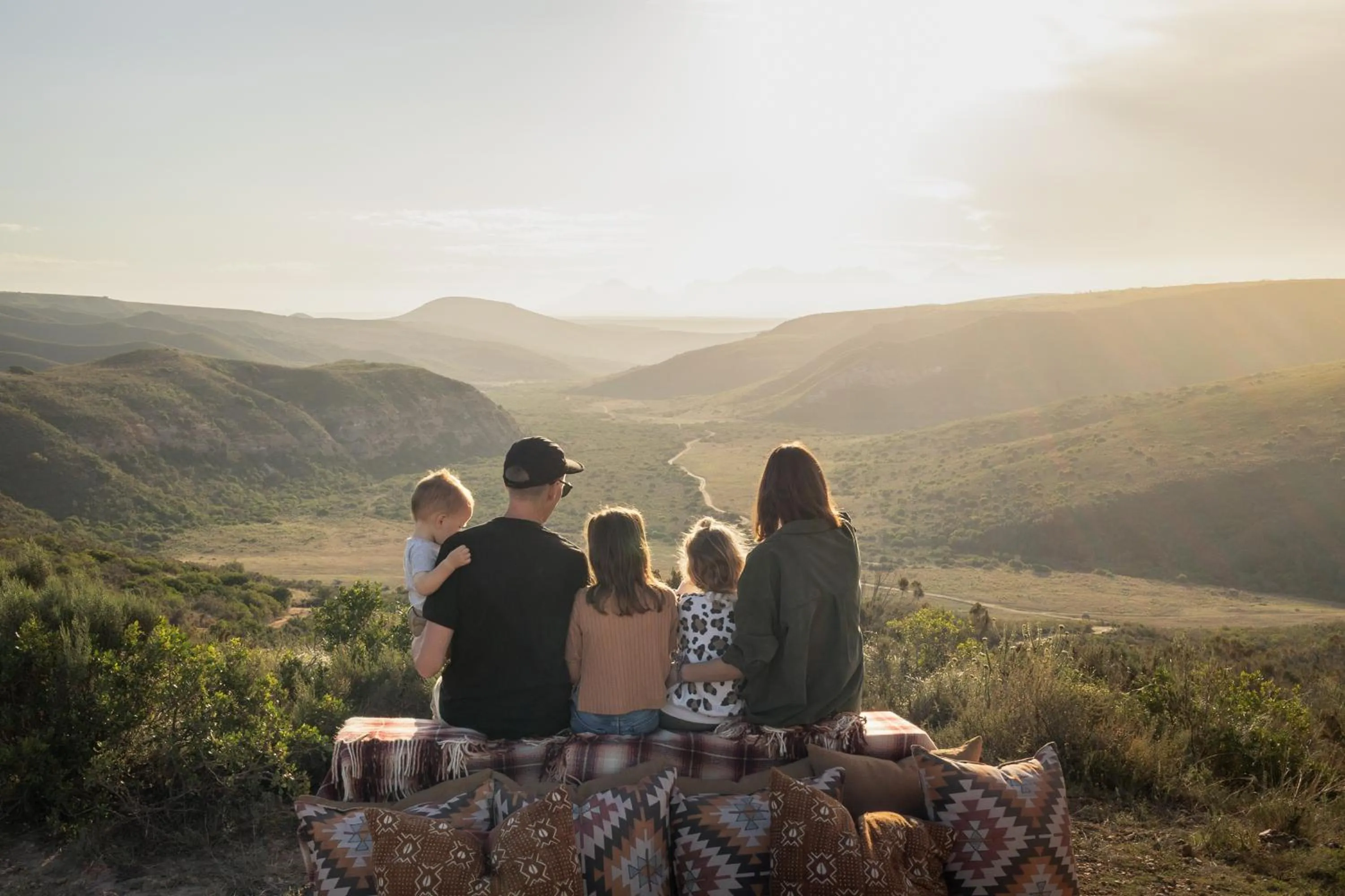 young children in Gondwana Game Reserve