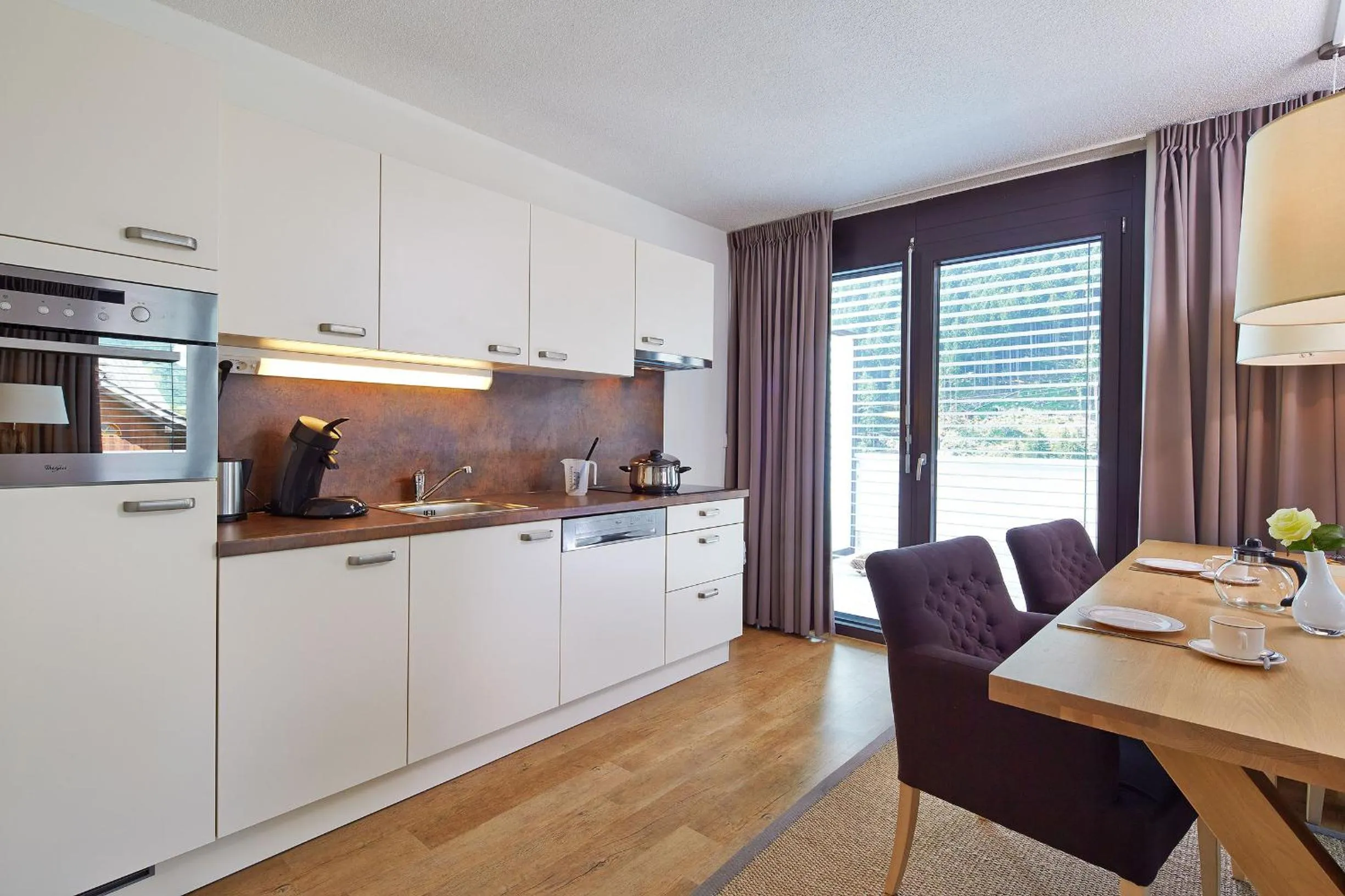 Kitchen or kitchenette in Appart Gastauer