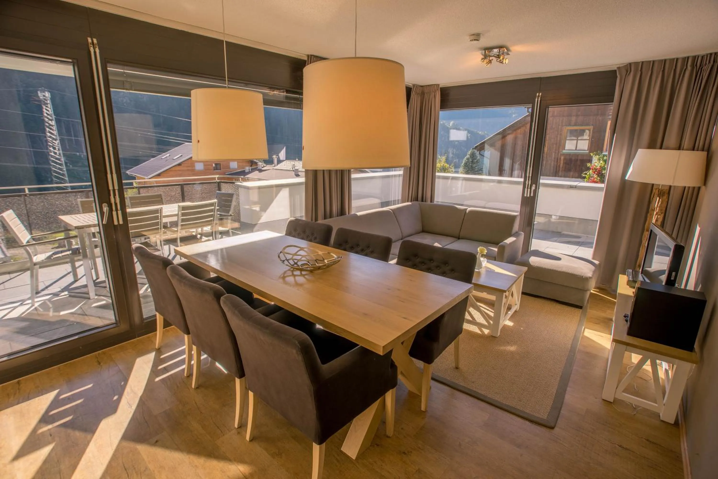 Seating area in Appart Gastauer