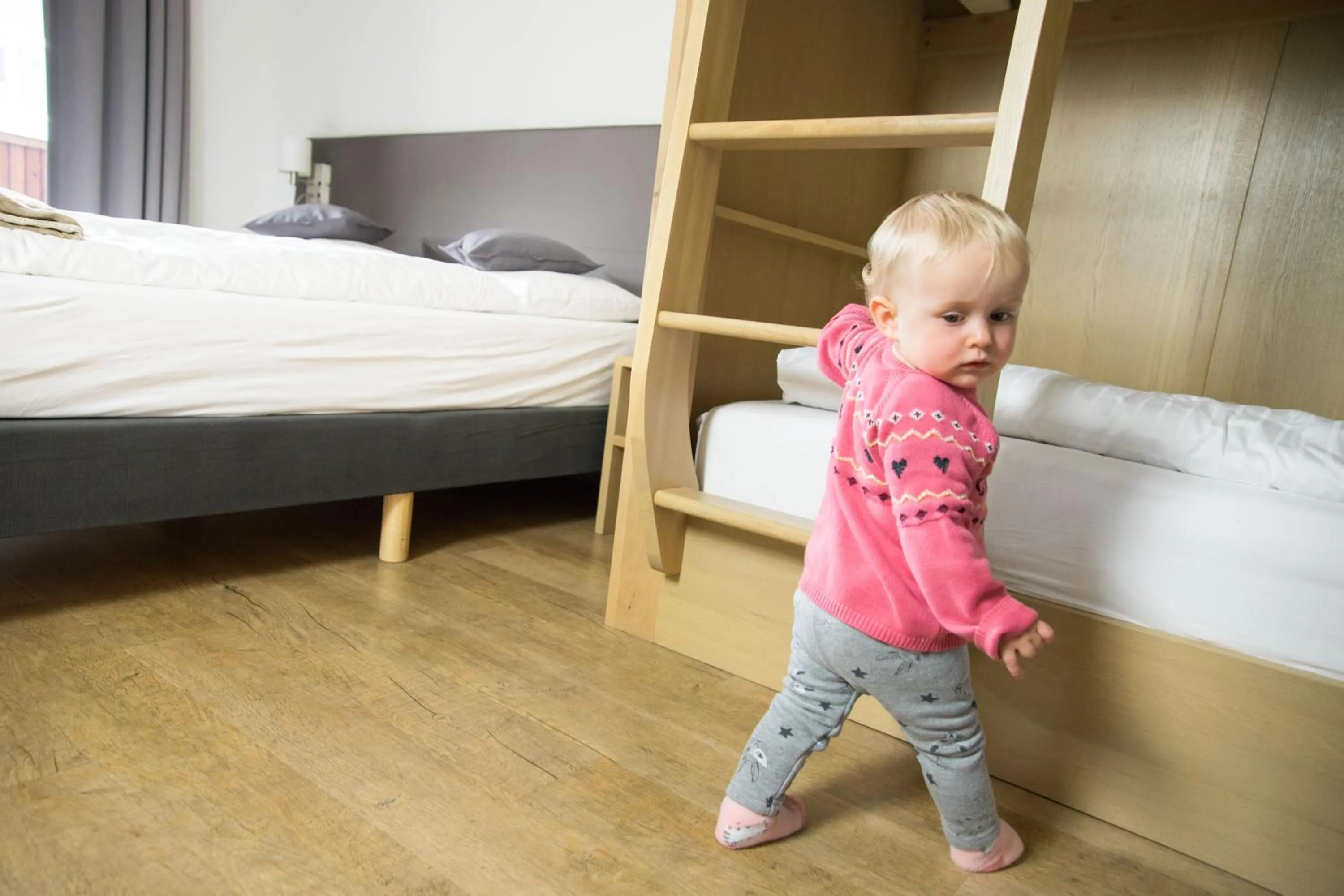 Family, Bed in Appart Gastauer