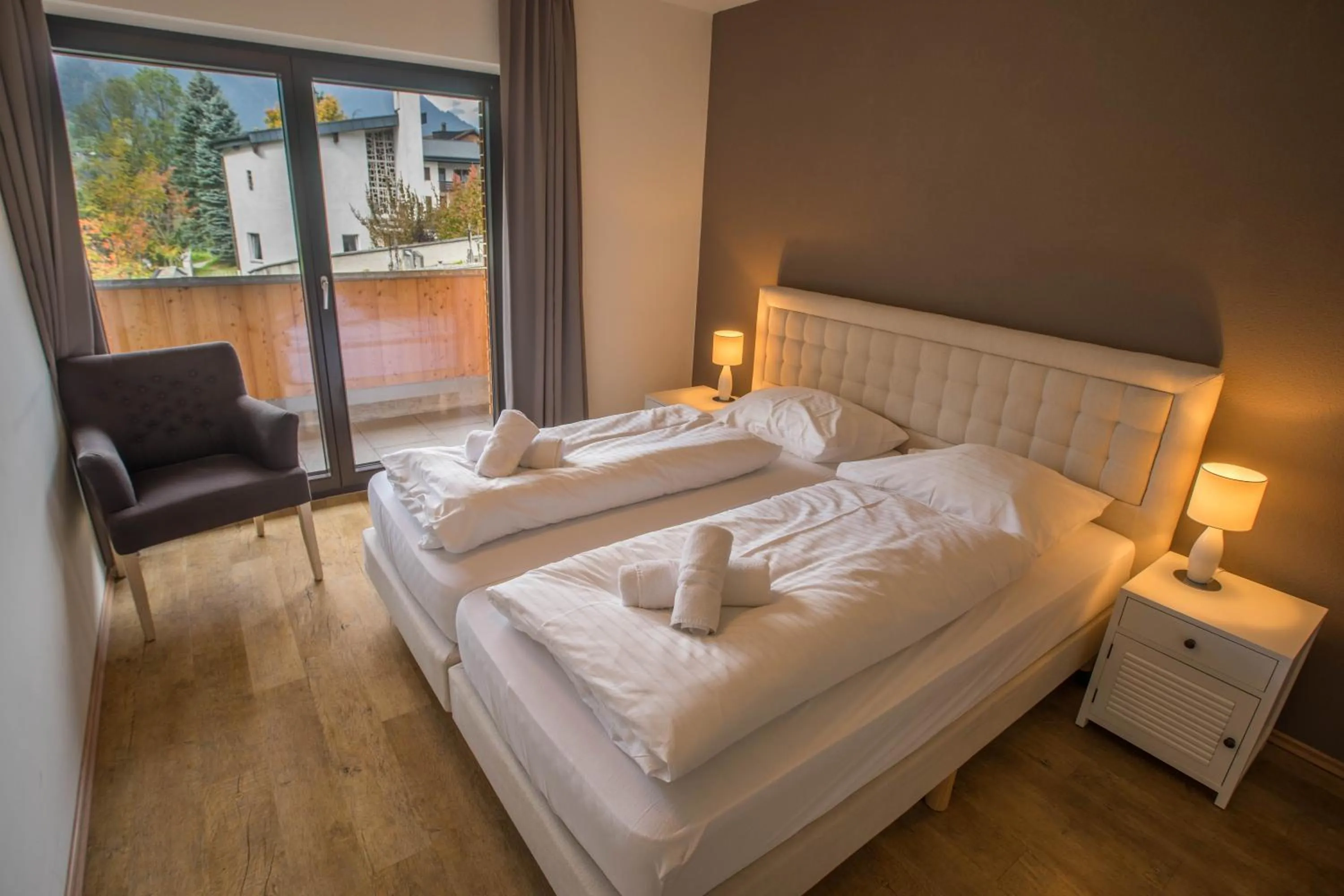 Bed in Appart Gastauer