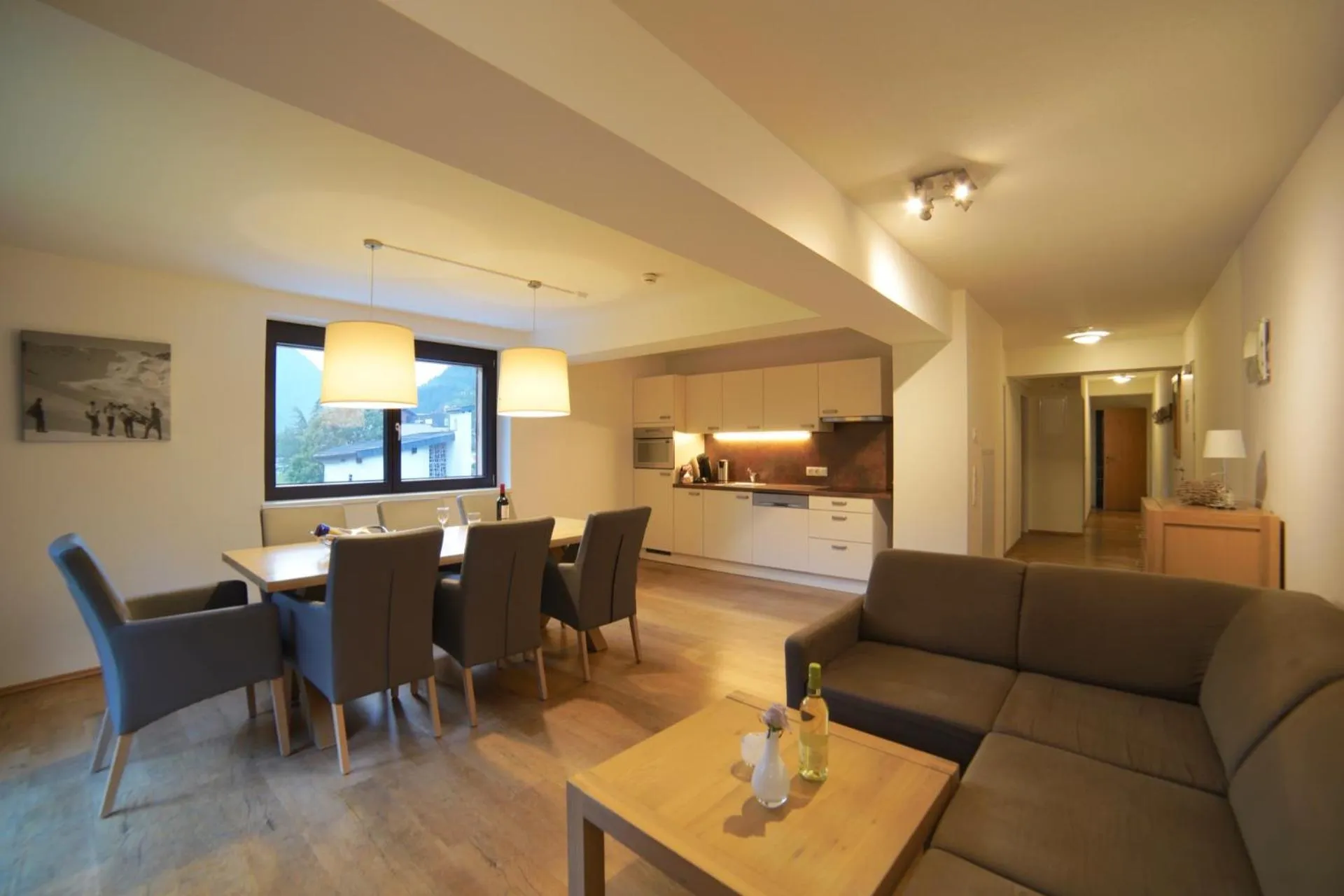 Living room, Bed in Appart Gastauer