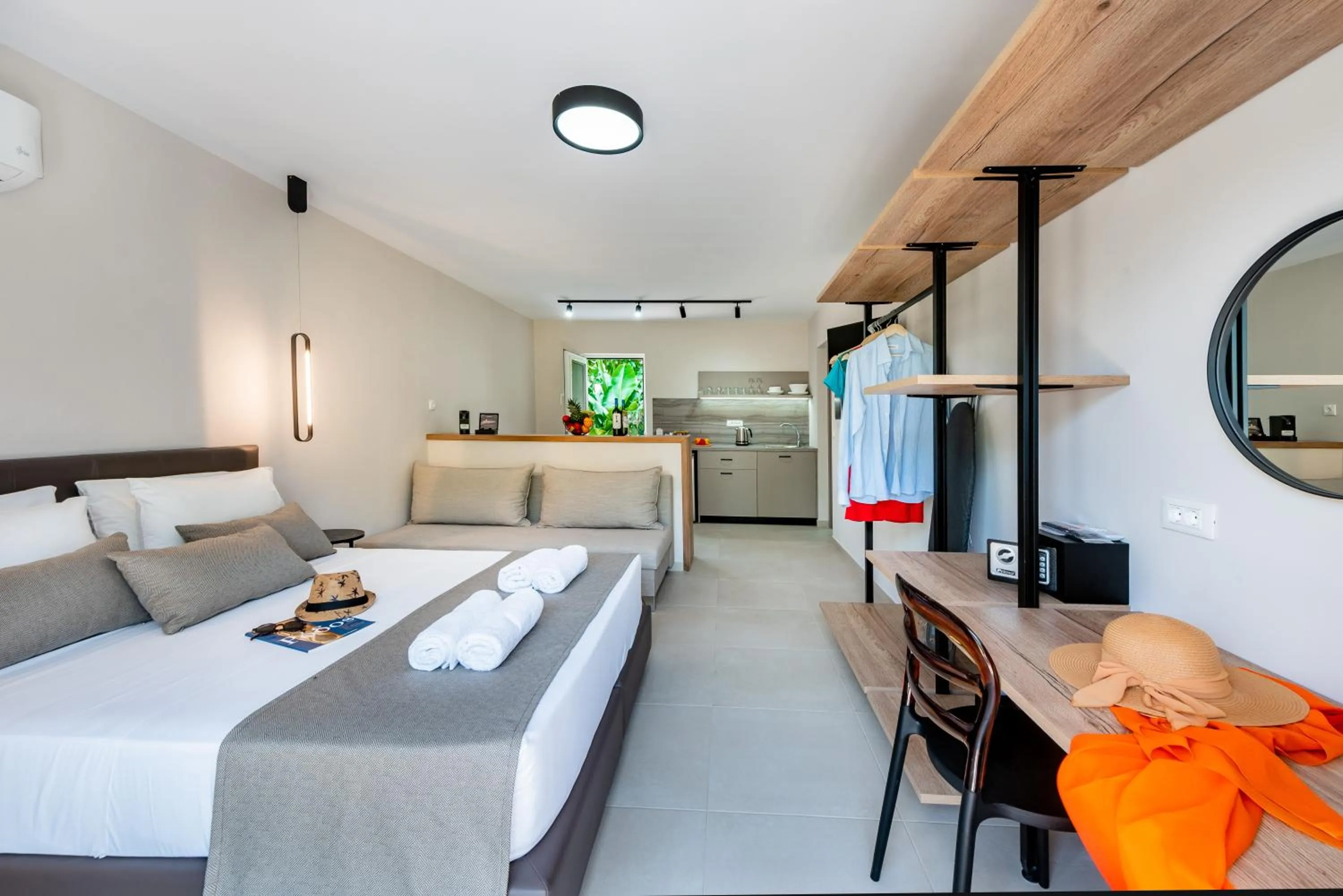 Bed in Sokrates Studios