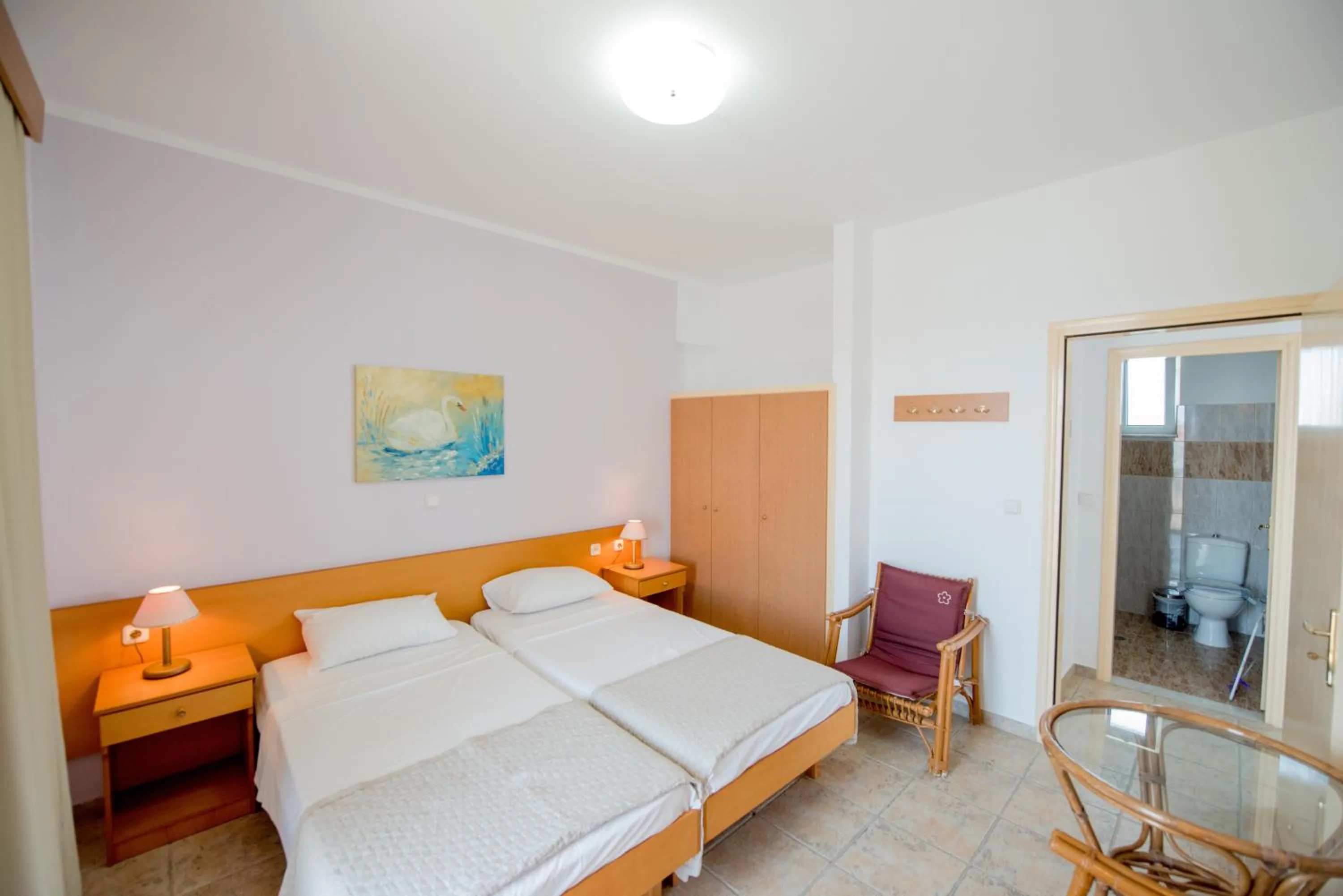 Bed in Sokrates Studios