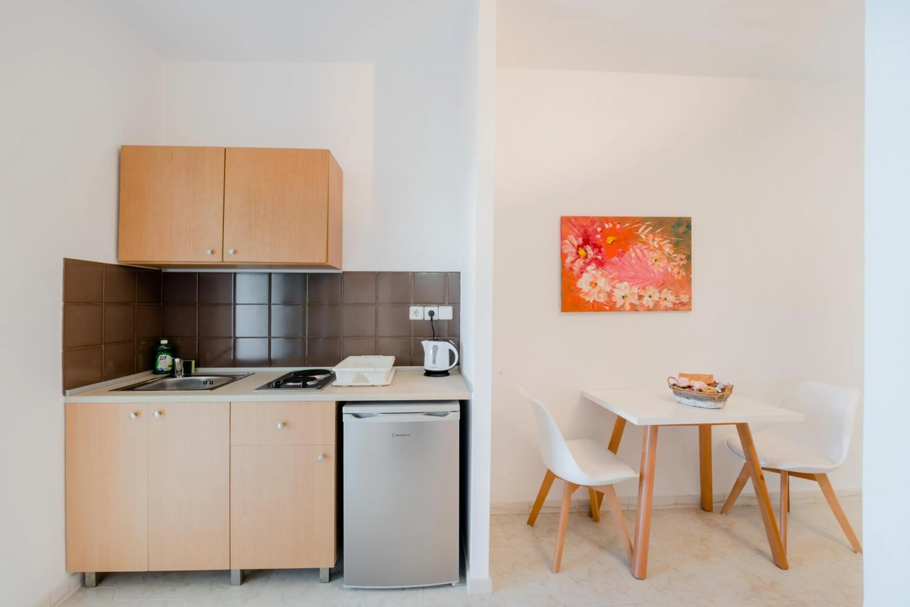 Kitchen or kitchenette in Sokrates Studios