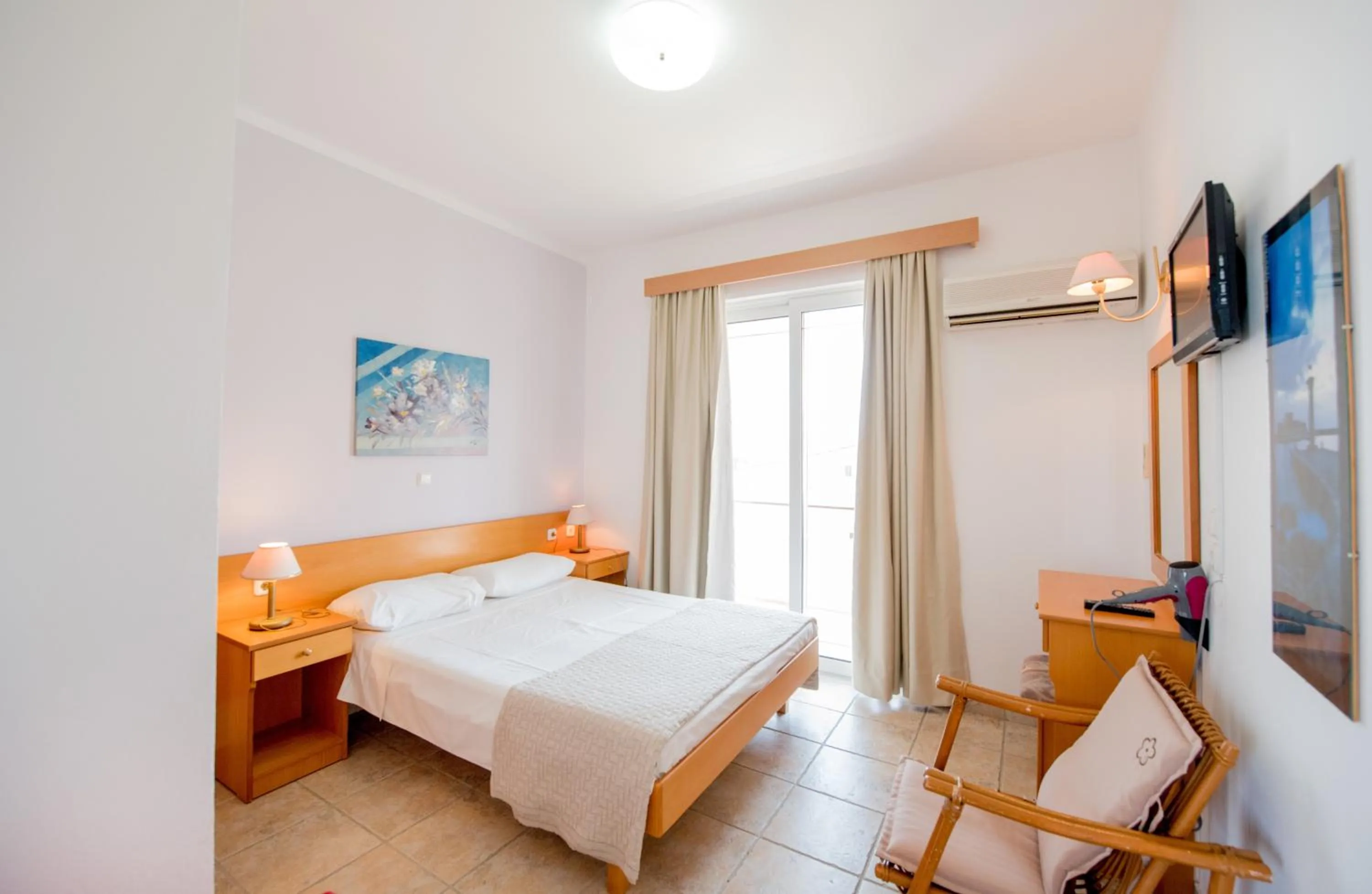 Bed in Sokrates Studios