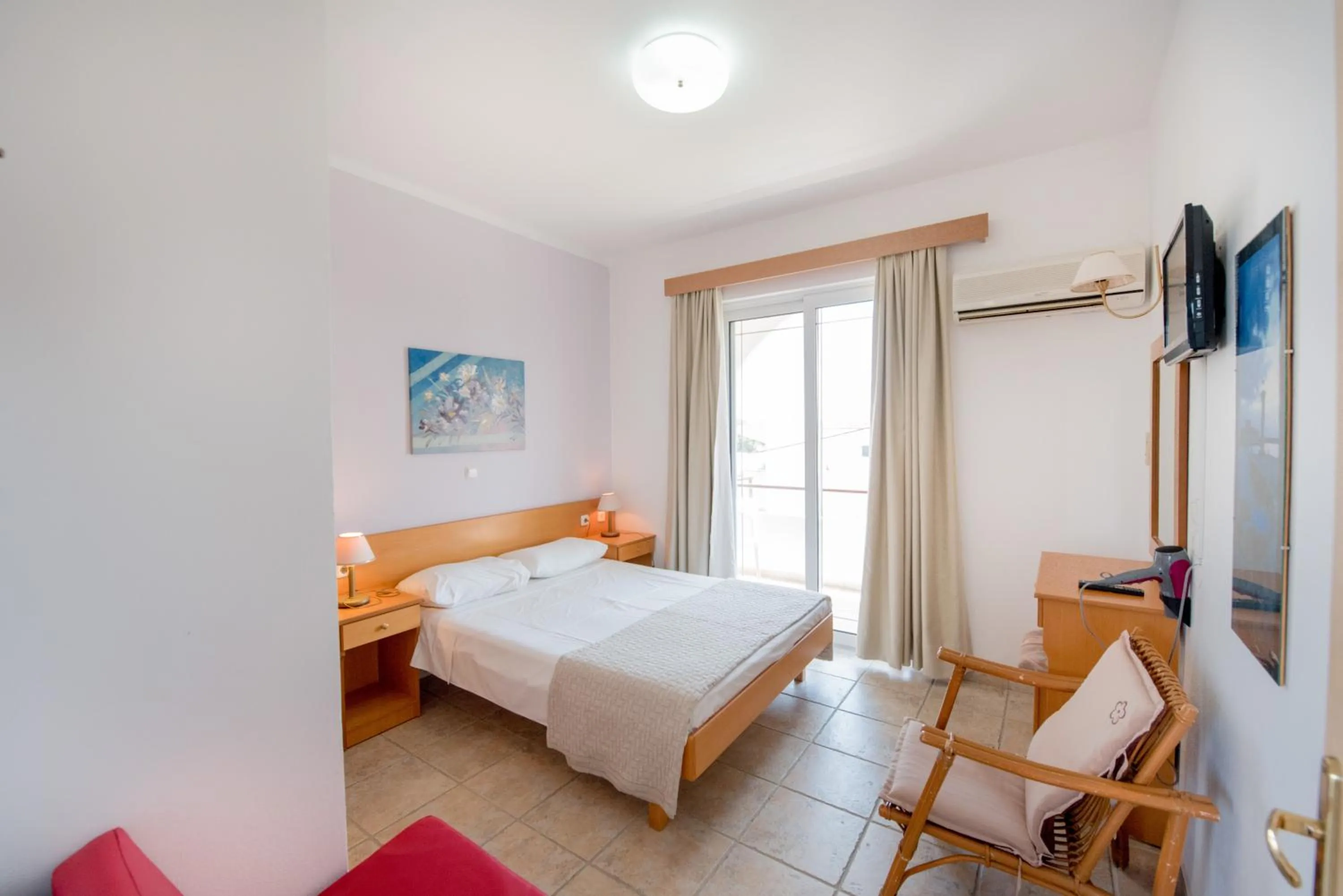 Bed in Sokrates Studios