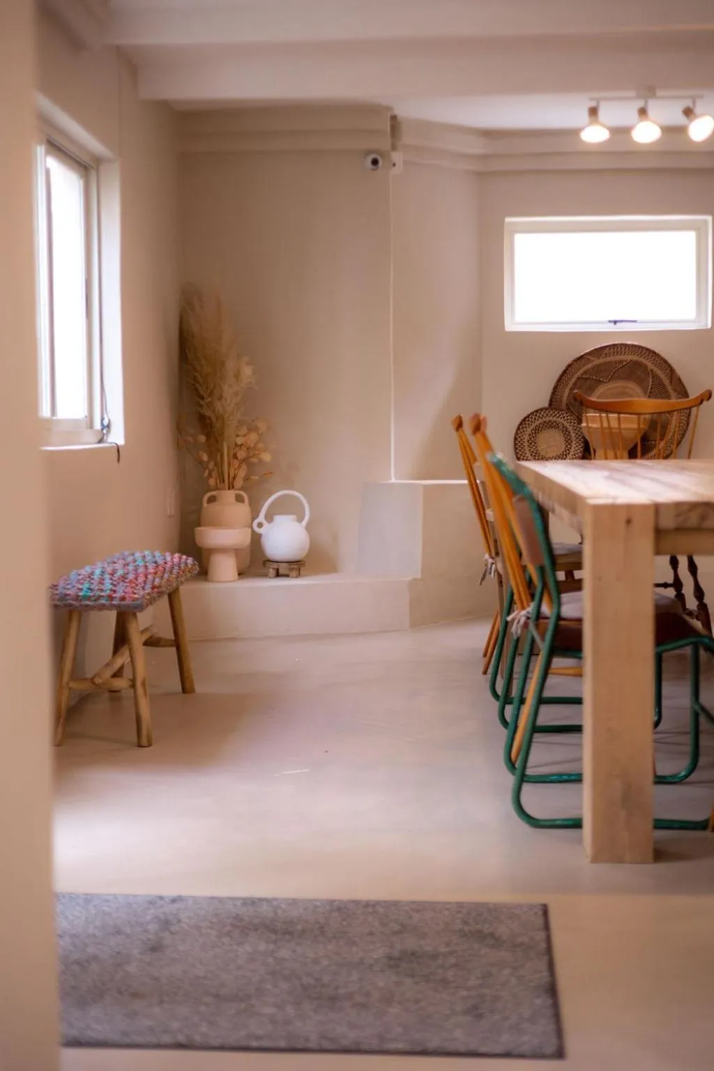 Seating area in THE BIG - Luxury Backpackers