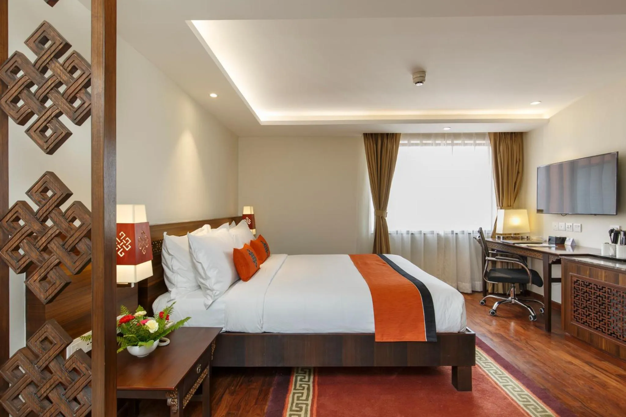 Bedroom, Bed in Ramada by Wyndham Kathmandu Dhumbarahi