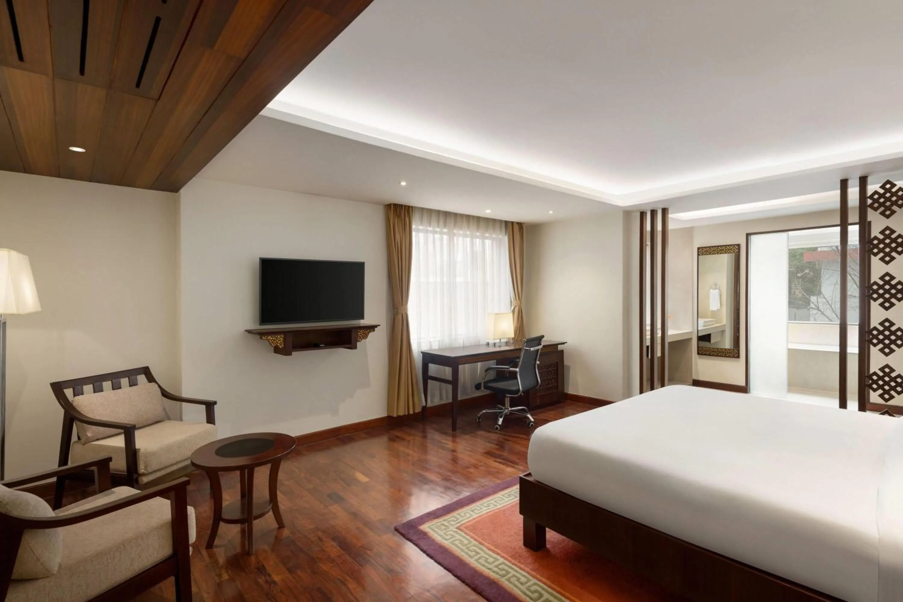 Photo of the whole room, Bed in Ramada by Wyndham Kathmandu Dhumbarahi