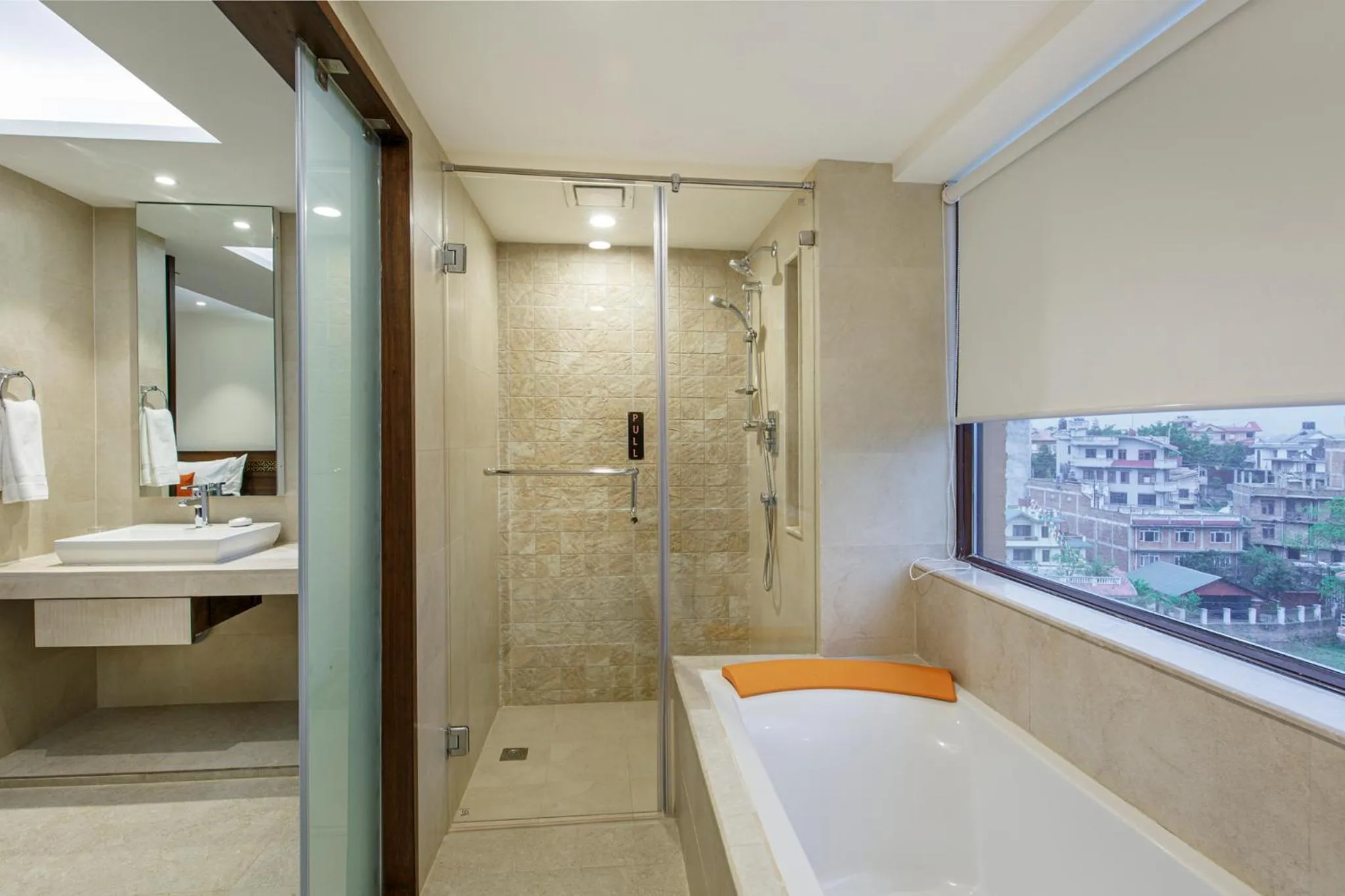 Bathroom in Ramada by Wyndham Kathmandu Dhumbarahi