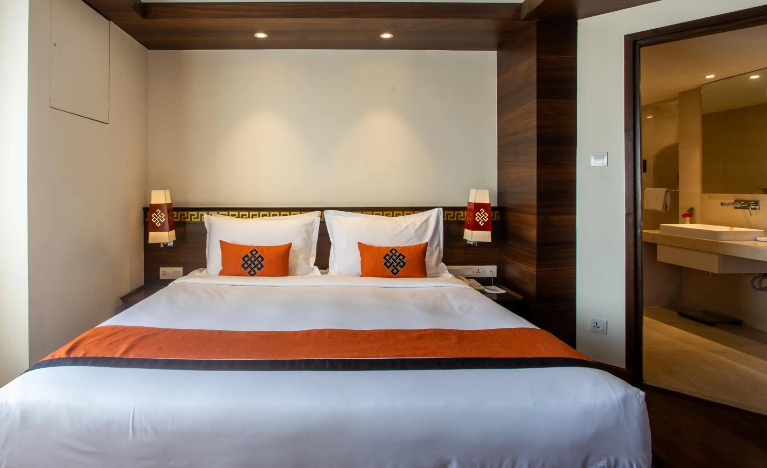 Bed in Ramada by Wyndham Kathmandu Dhumbarahi