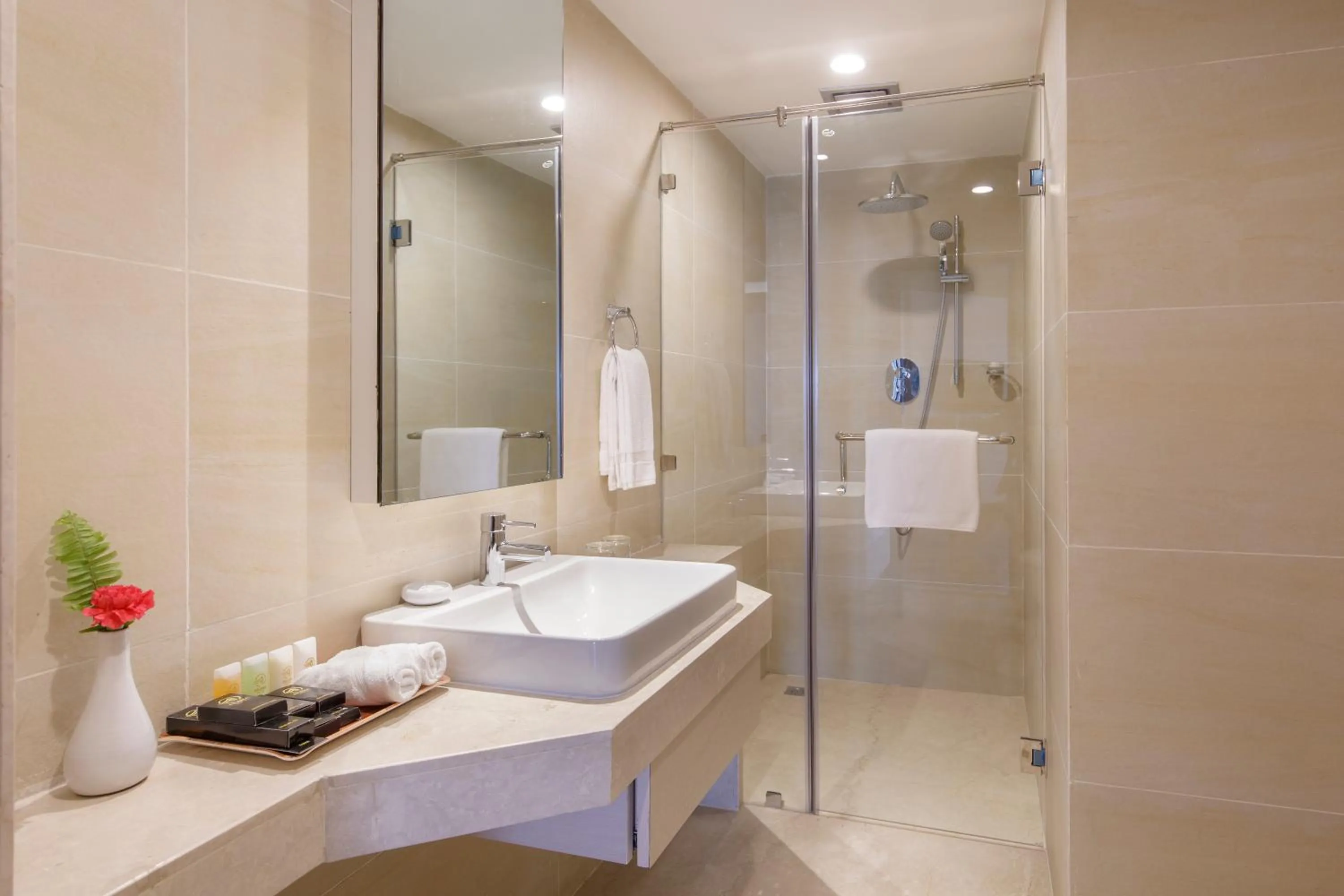 Bathroom in Ramada by Wyndham Kathmandu Dhumbarahi