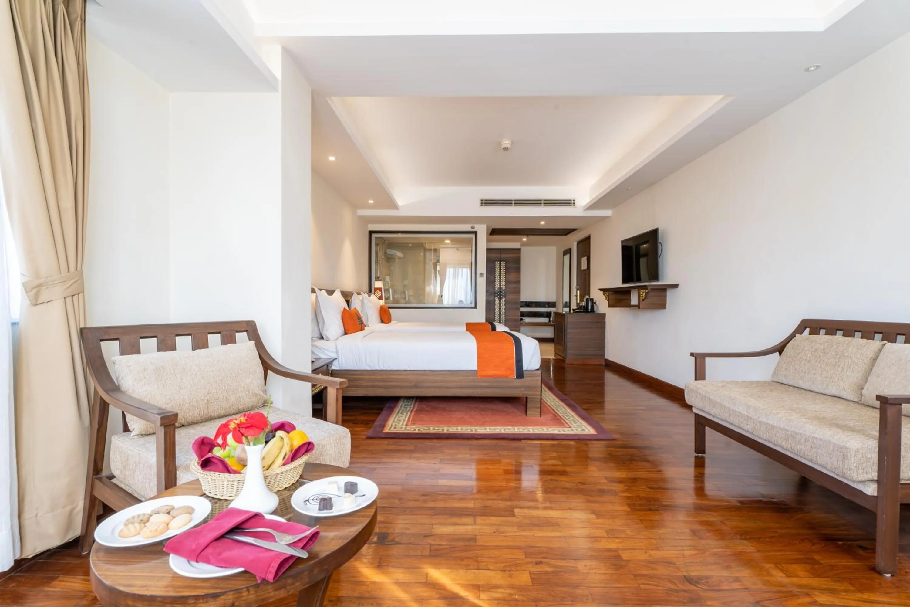 Photo of the whole room in Ramada by Wyndham Kathmandu Dhumbarahi