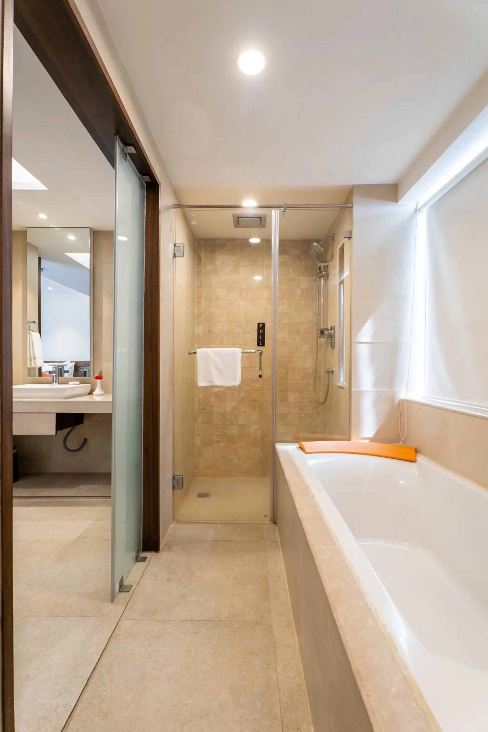 Toilet in Ramada by Wyndham Kathmandu Dhumbarahi