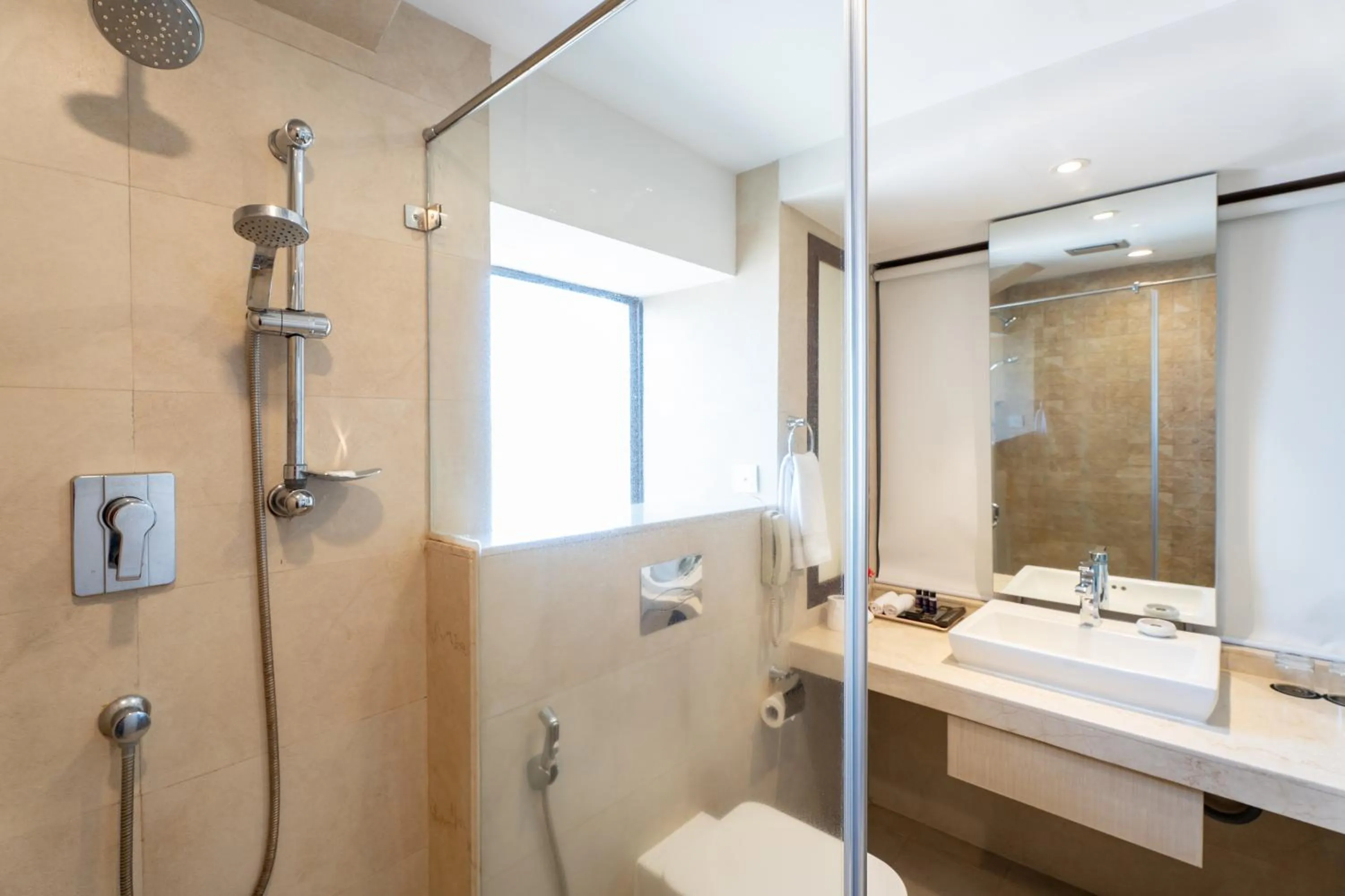 Bathroom in Ramada by Wyndham Kathmandu Dhumbarahi