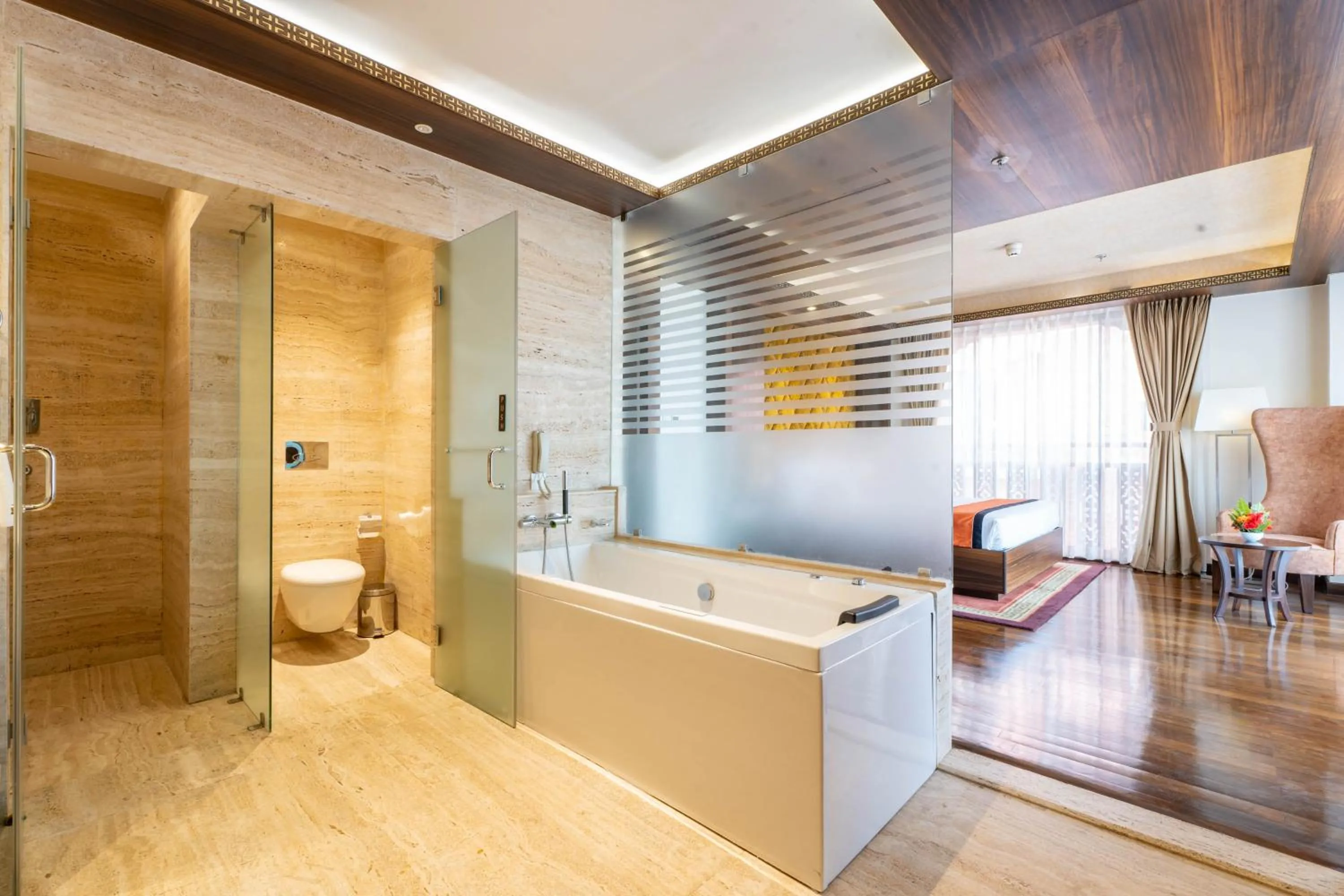 Bathroom in Ramada by Wyndham Kathmandu Dhumbarahi