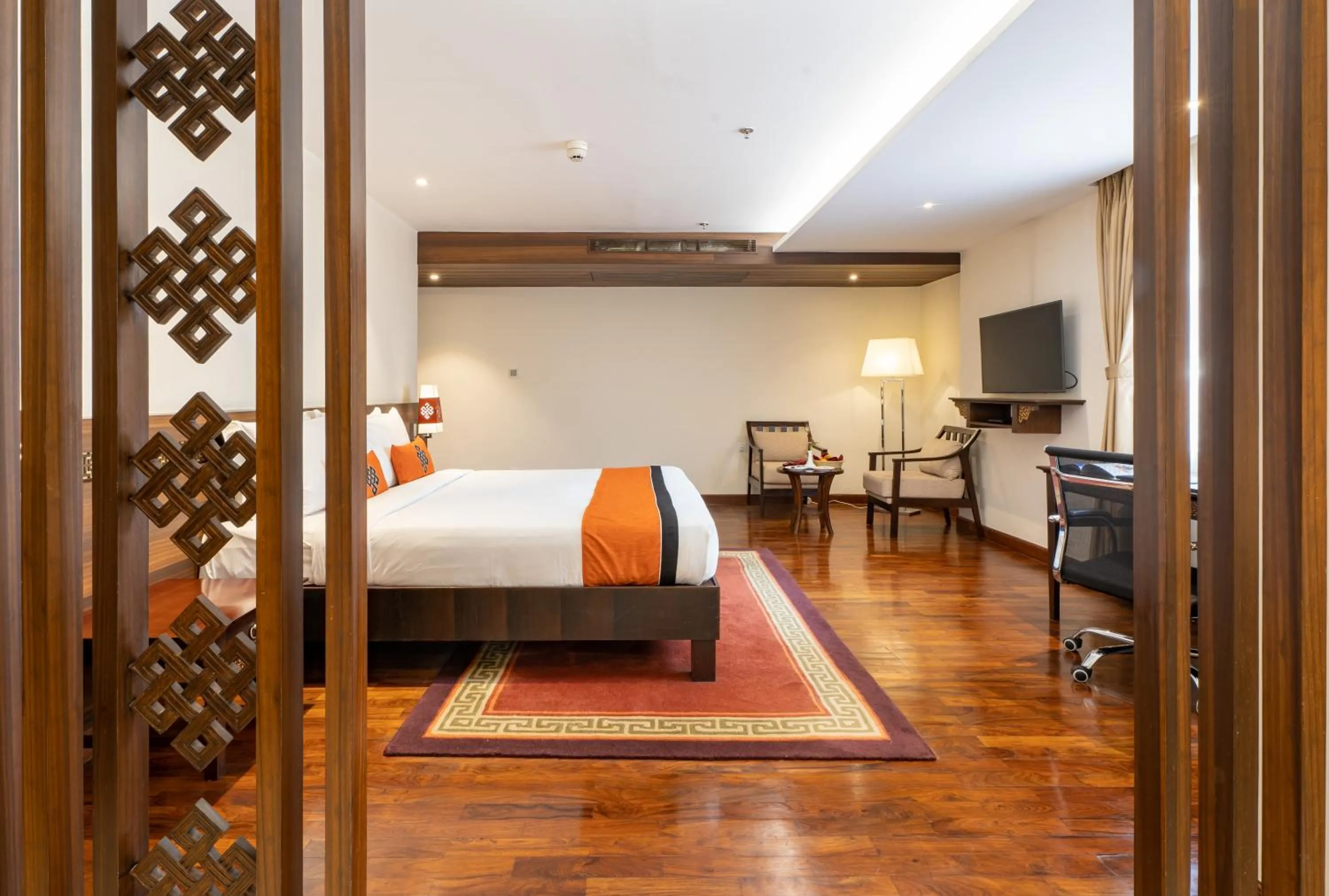 Photo of the whole room, Bed in Ramada by Wyndham Kathmandu Dhumbarahi