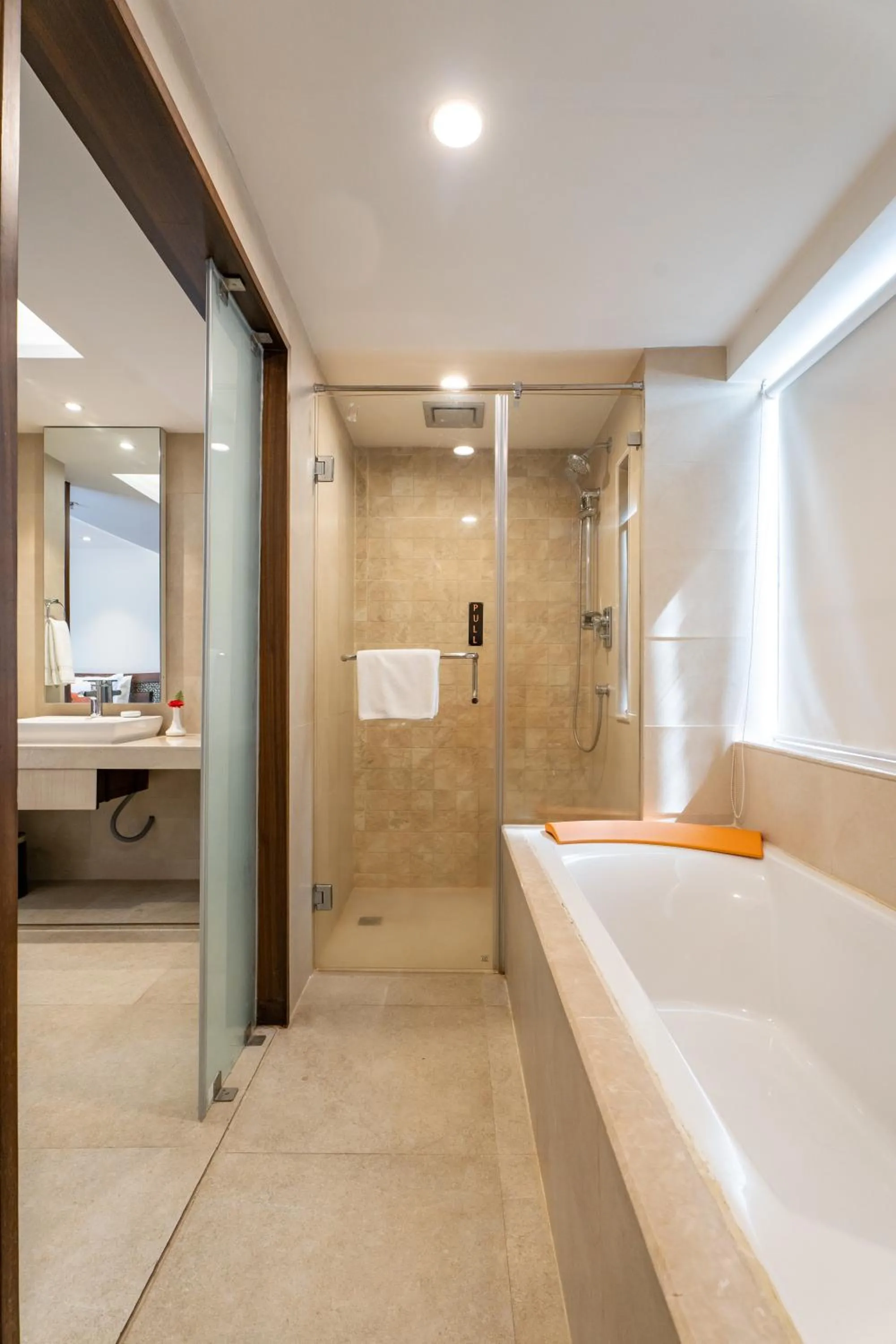 Toilet in Ramada by Wyndham Kathmandu Dhumbarahi