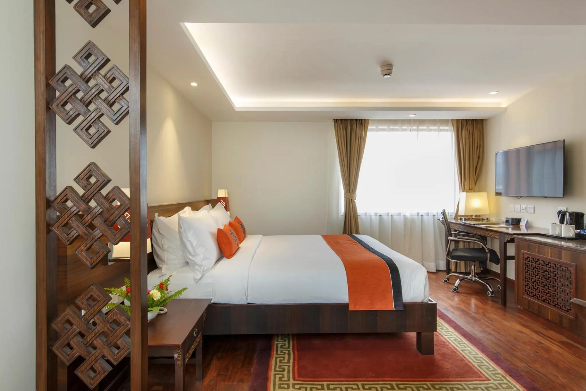 Bedroom, Bed in Ramada by Wyndham Kathmandu Dhumbarahi