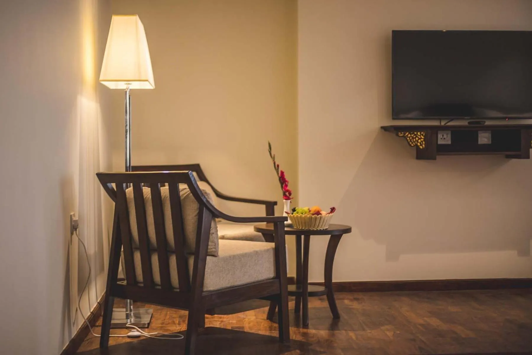 Communal lounge/ TV room in Ramada by Wyndham Kathmandu Dhumbarahi