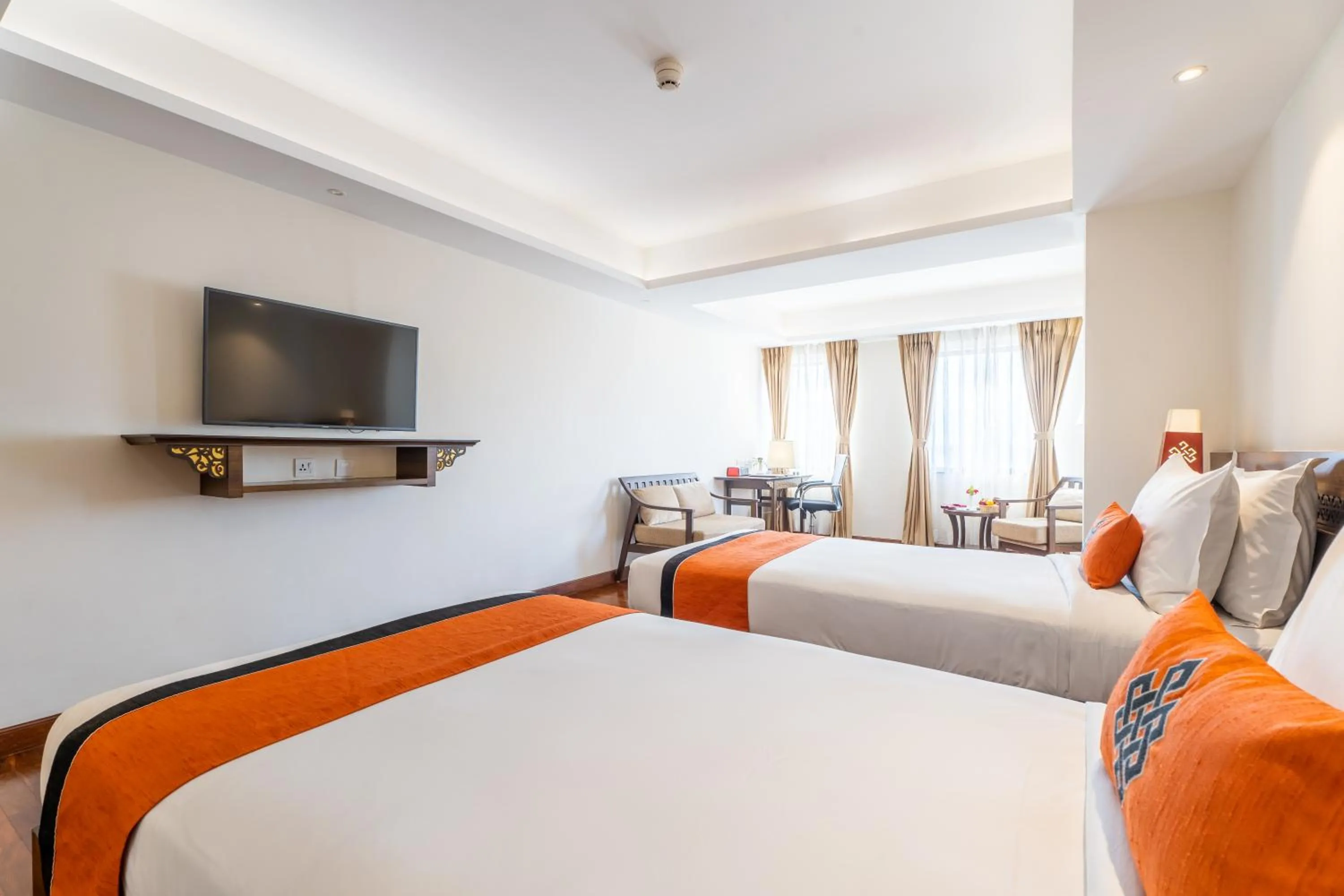 Bed in Ramada by Wyndham Kathmandu Dhumbarahi