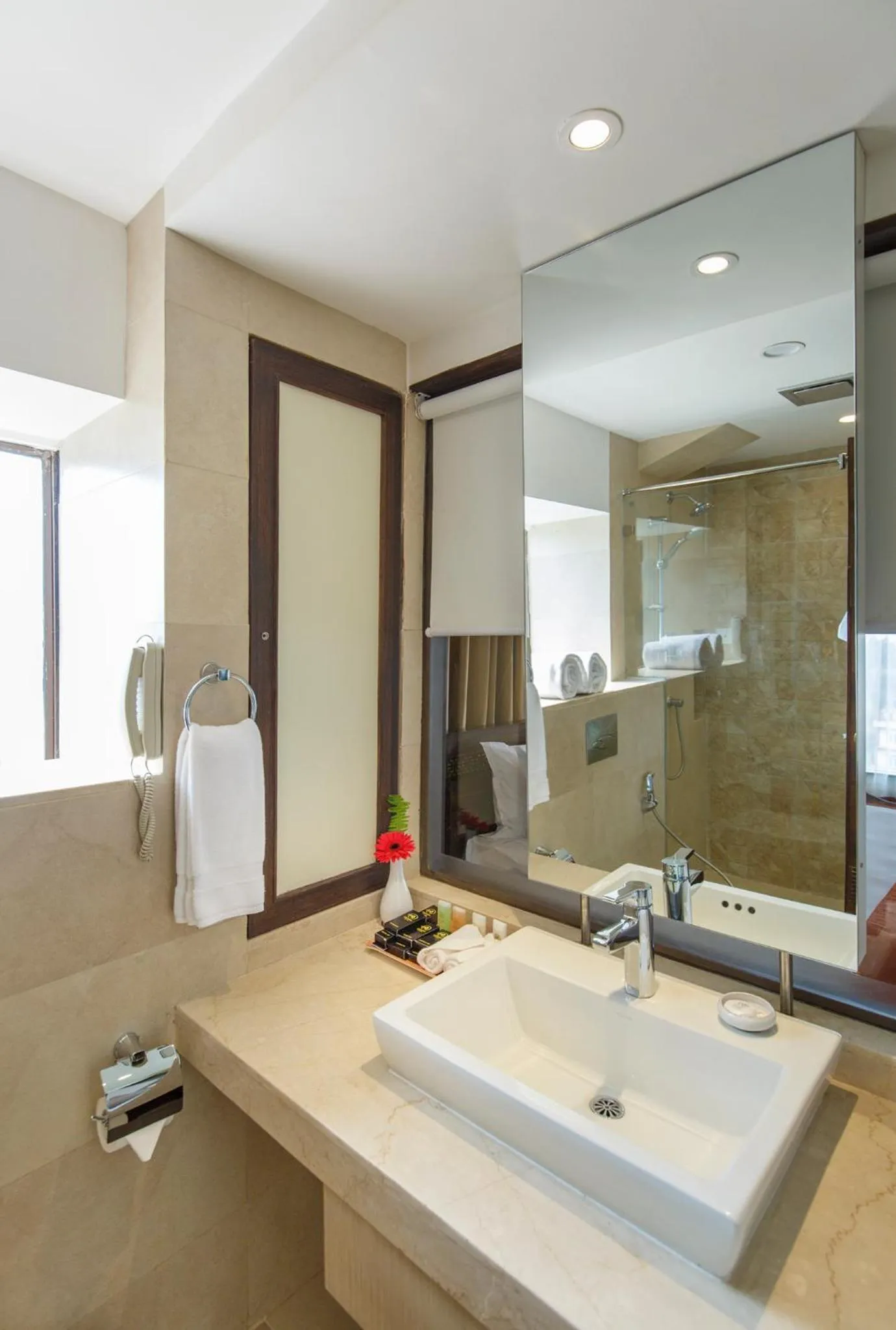 Bathroom in Ramada by Wyndham Kathmandu Dhumbarahi