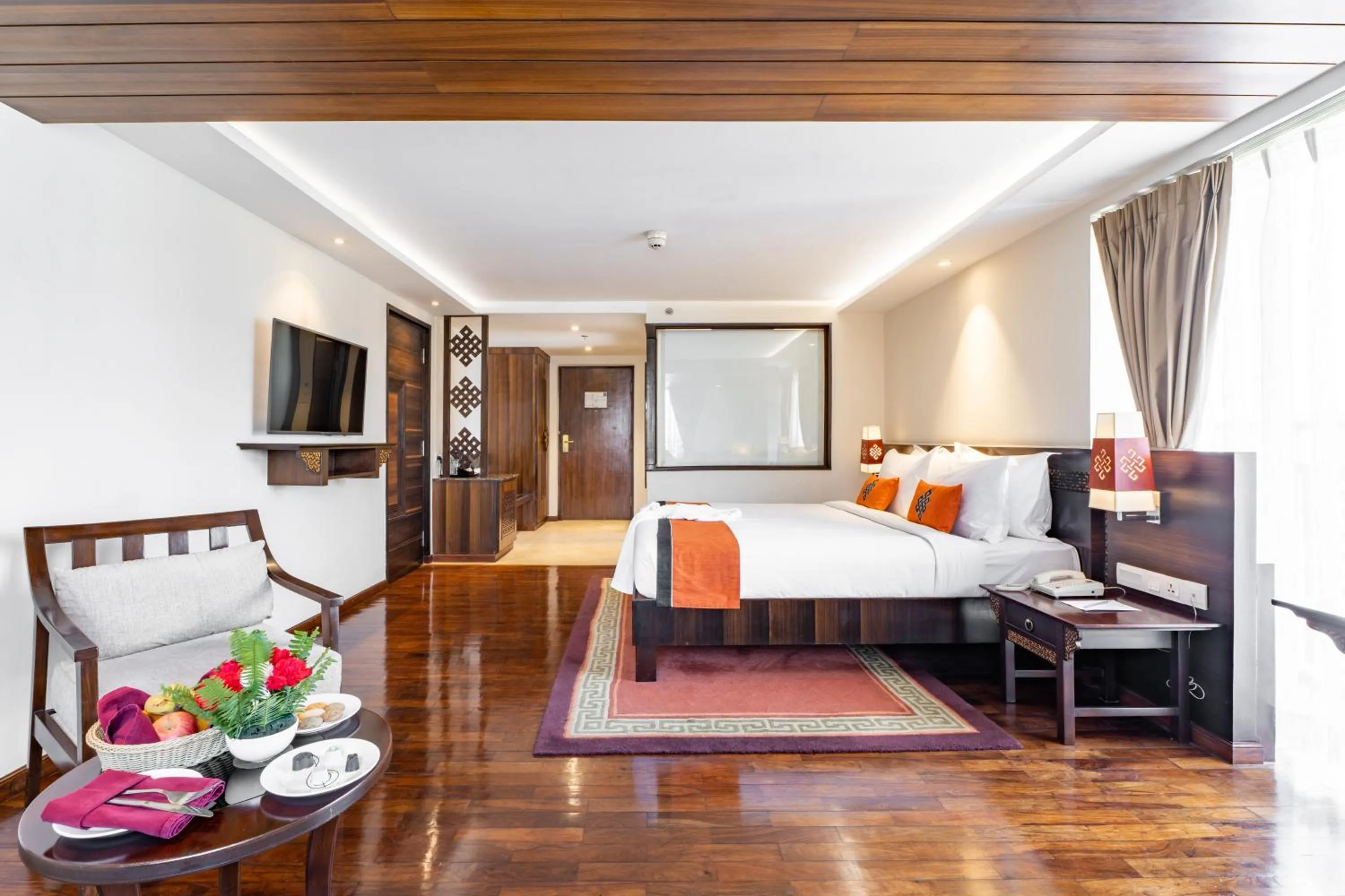 TV and multimedia, Bed in Ramada by Wyndham Kathmandu Dhumbarahi