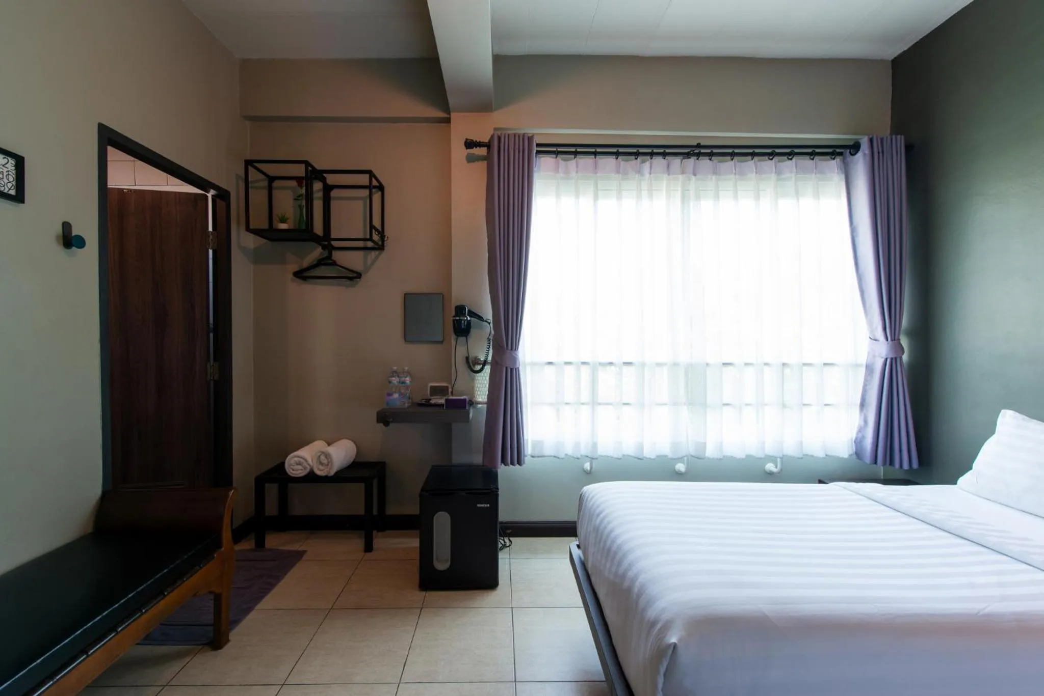 Bed in BB House Rambuttri2 บีบี เฮ้าส์ รามบุตรี2