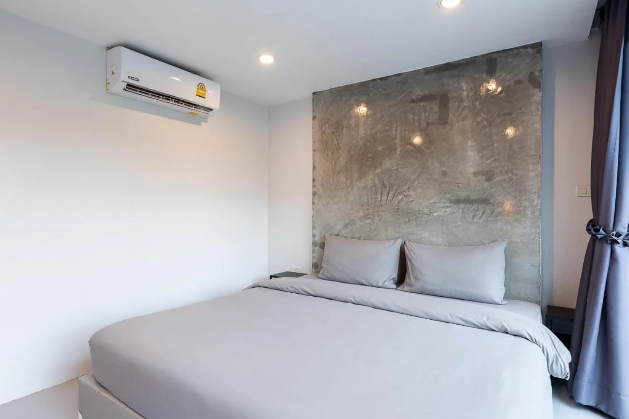 Bed in Minimal House Patong