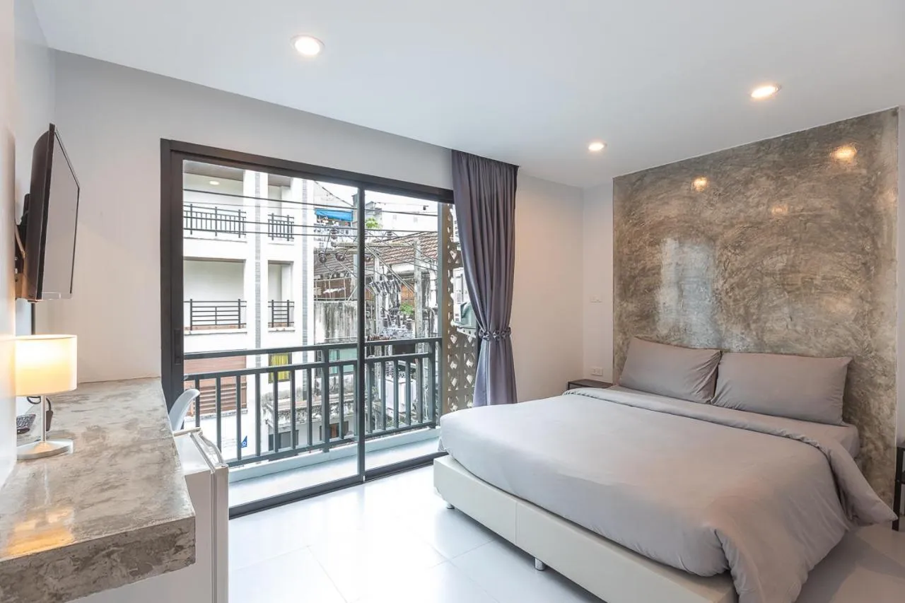 Bed in Minimal House Patong