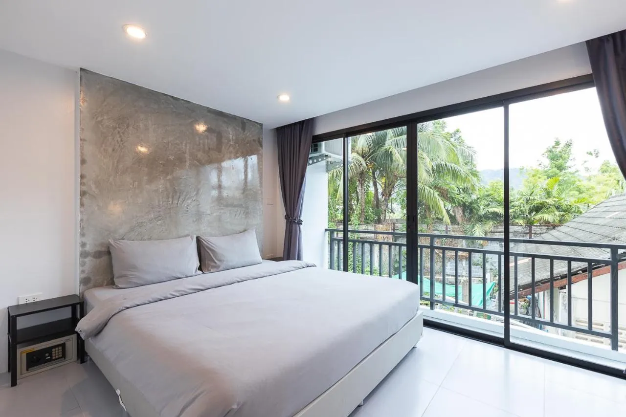 Bed in Minimal House Patong