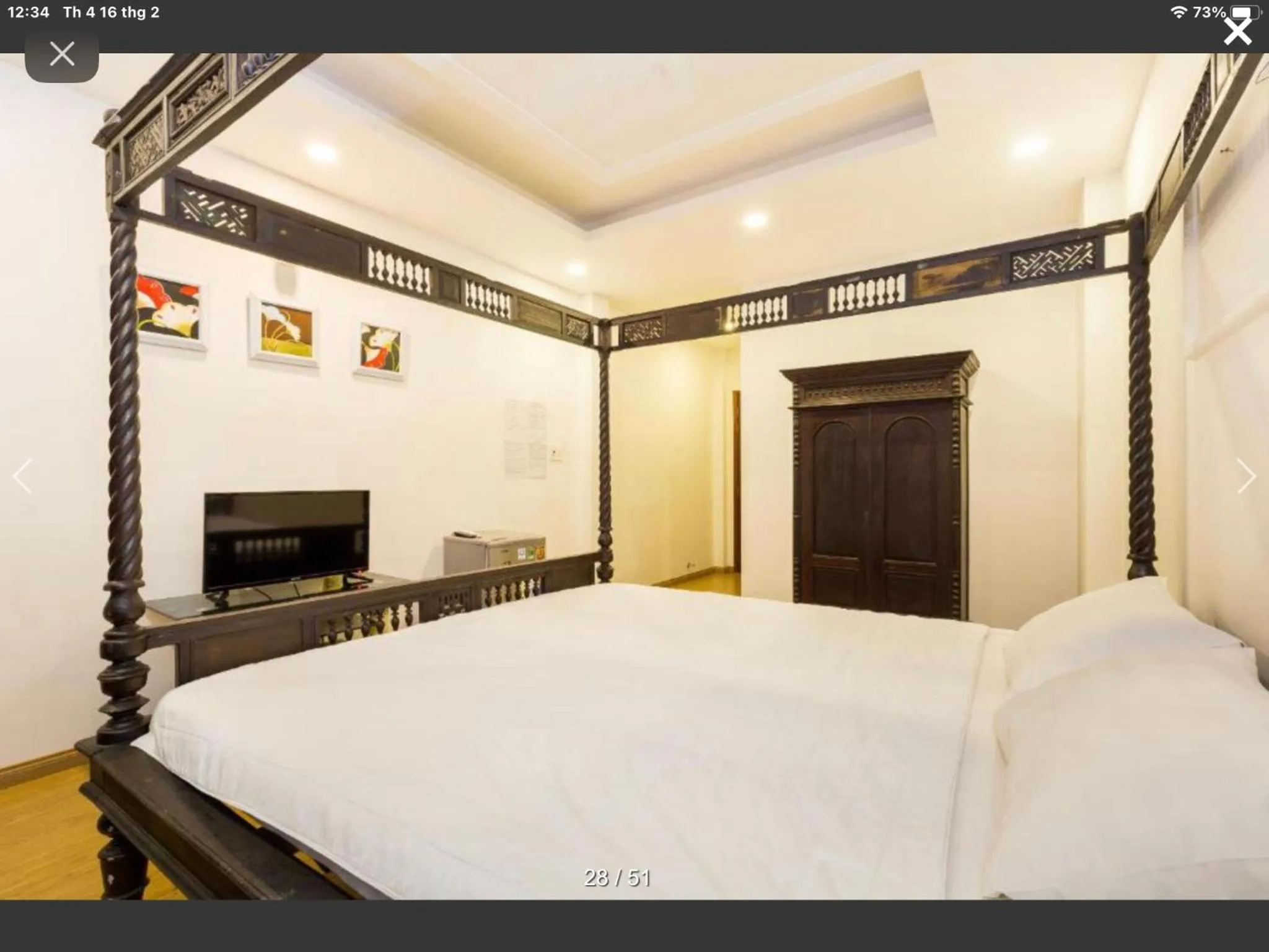 Bed in Sai Gon 1979 Hotel