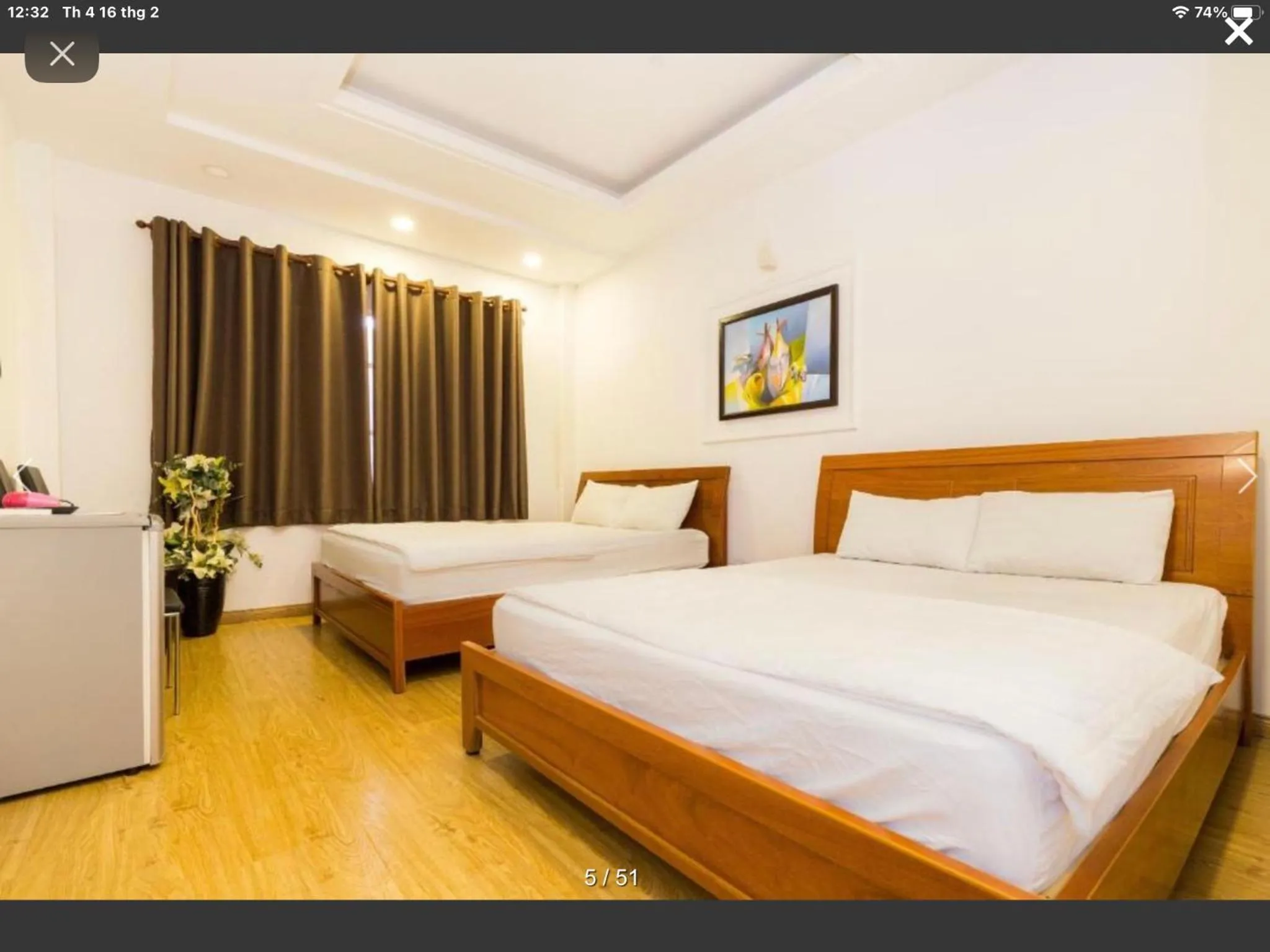 Bed in Sai Gon 1979 Hotel