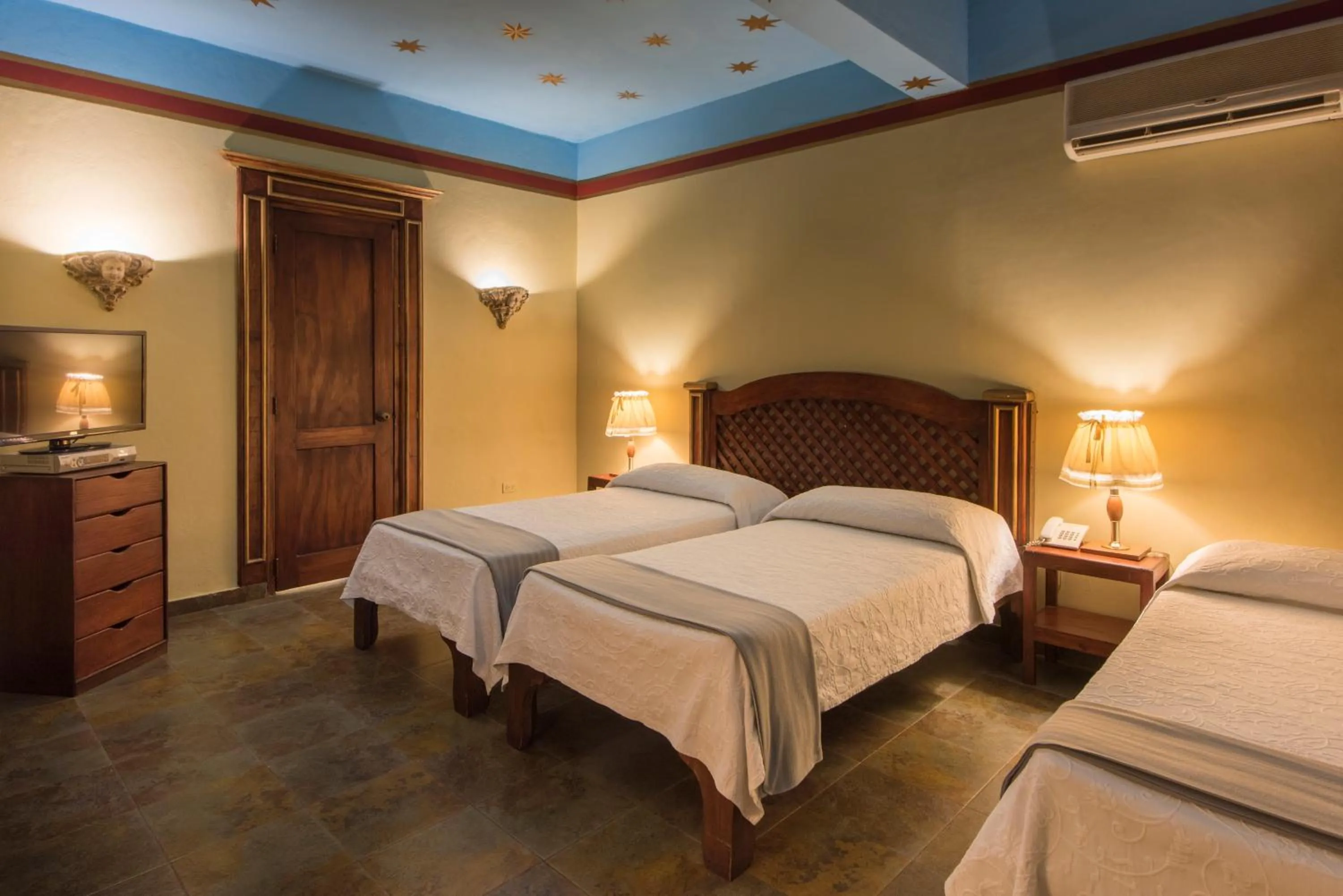 Bed in Hotel San Marco