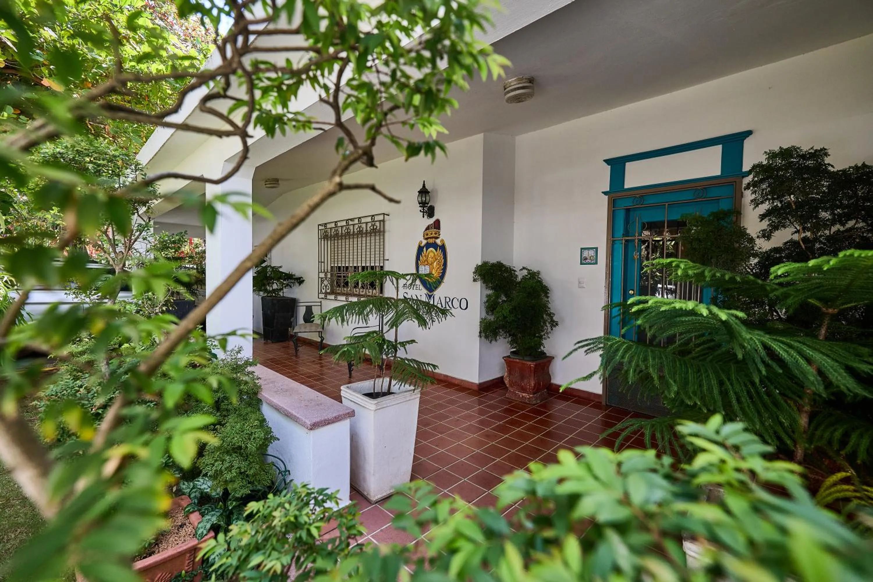 Patio in Hotel San Marco