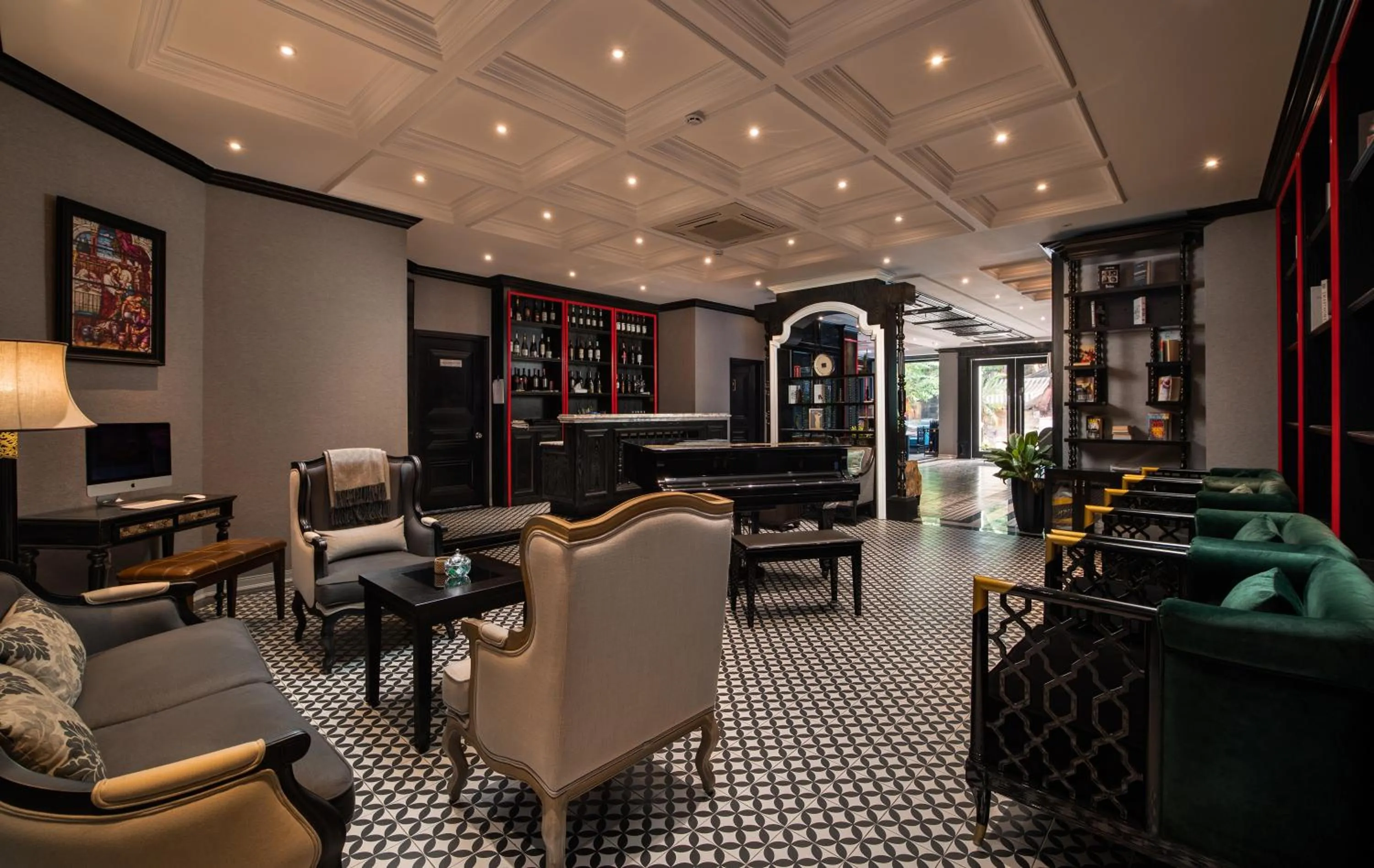 Decorative detail in Acoustic Hotel & Spa