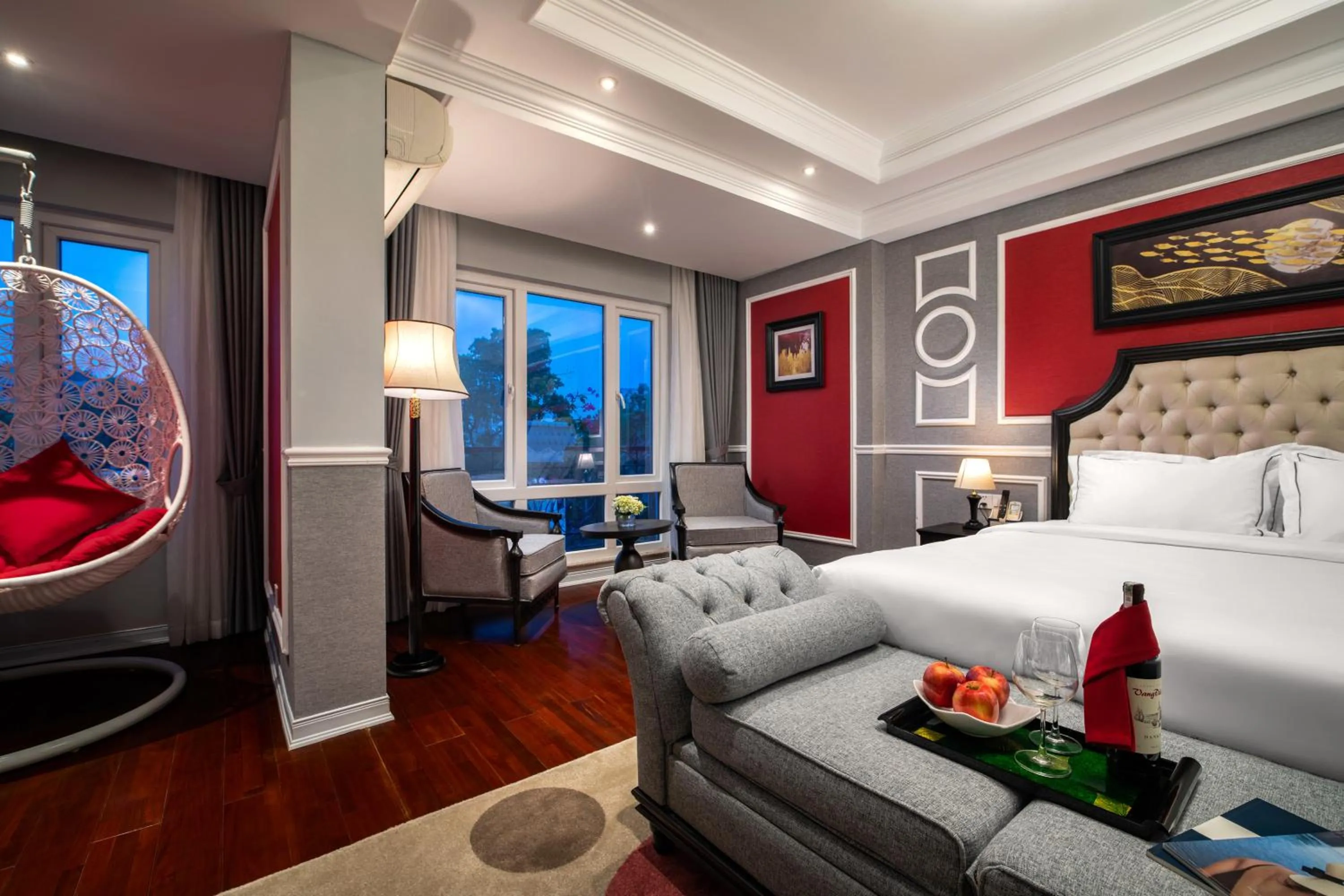 Decorative detail, Bed in Acoustic Hotel & Spa