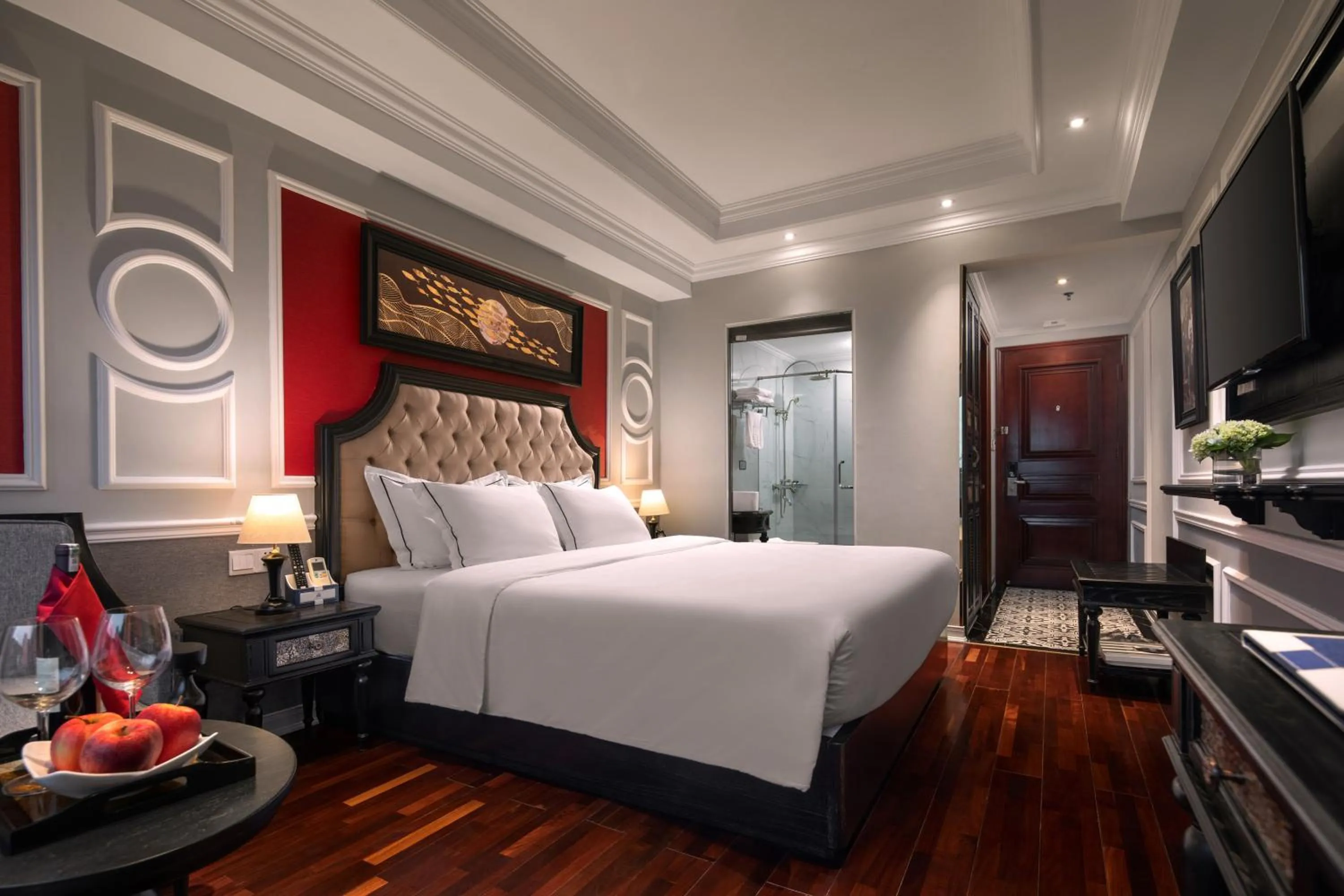 Photo of the whole room, Bed in Acoustic Hotel & Spa