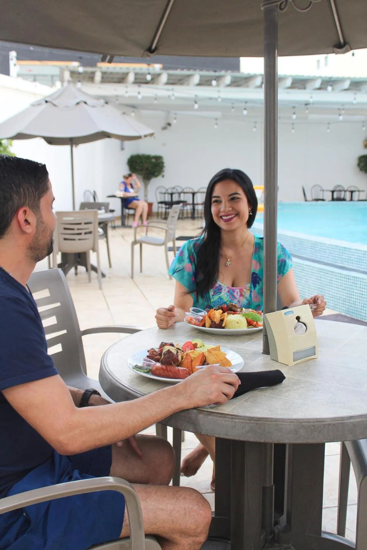 Swimming pool in Hotel Hex