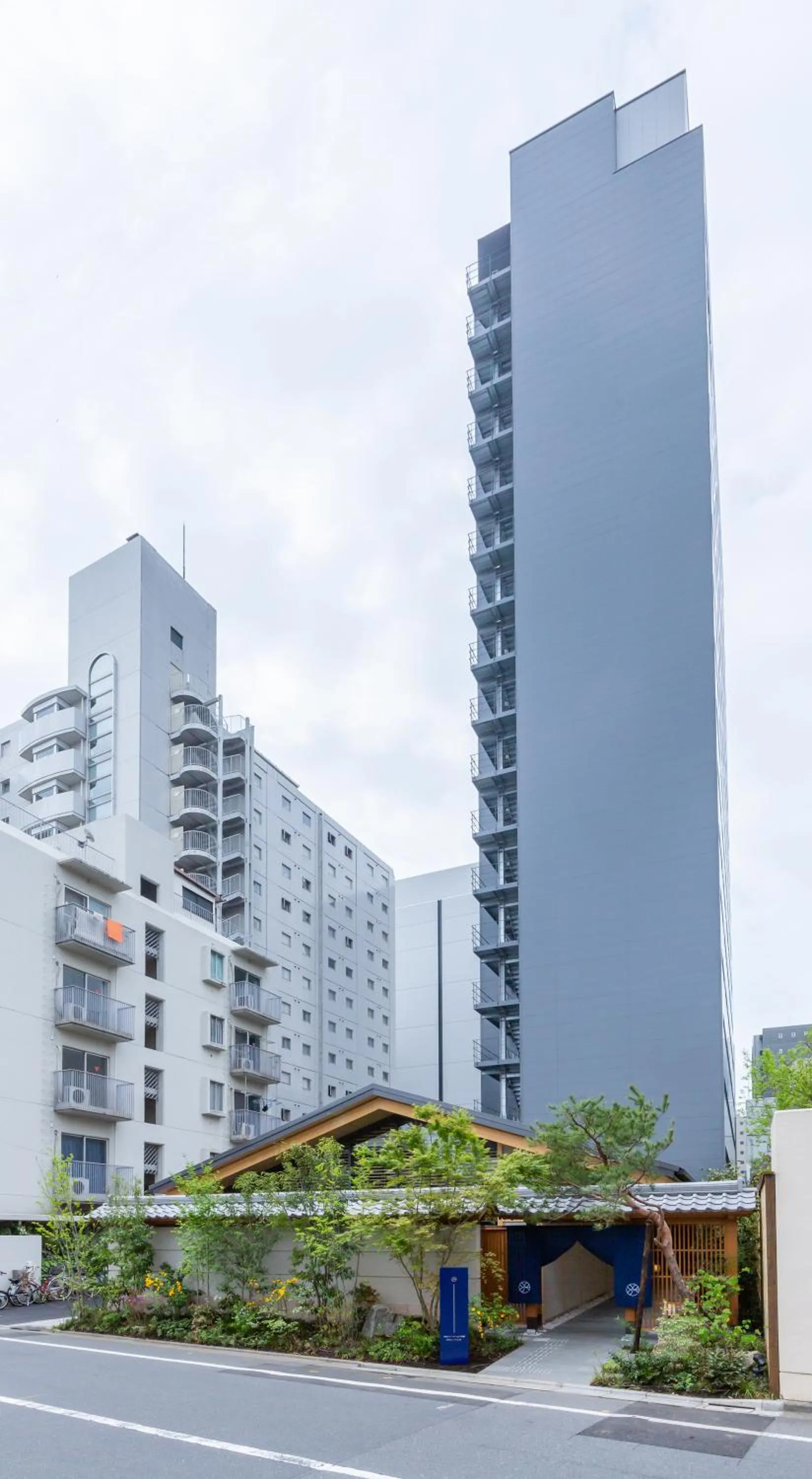 Facade/entrance in ONSEN RYOKAN YUEN SHINJUKU