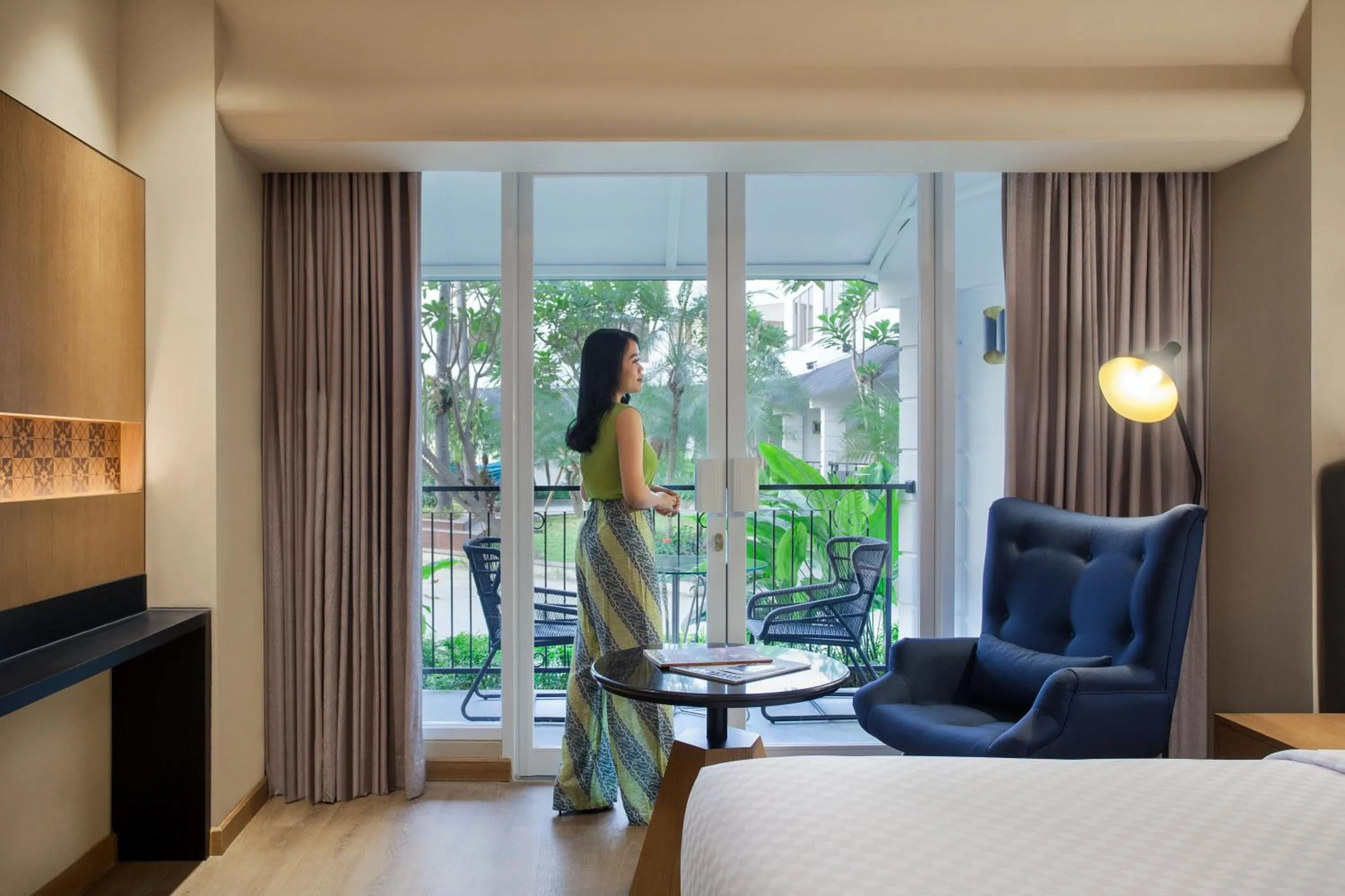 Seating area in Mercure Jakarta Batavia