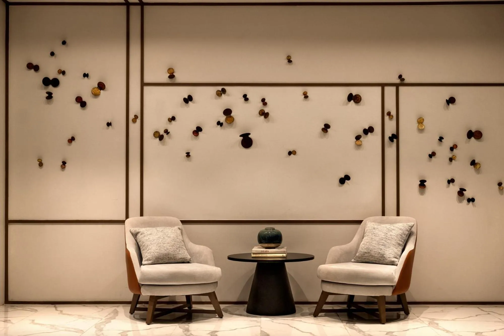 Decorative detail in Mercure Jakarta Batavia