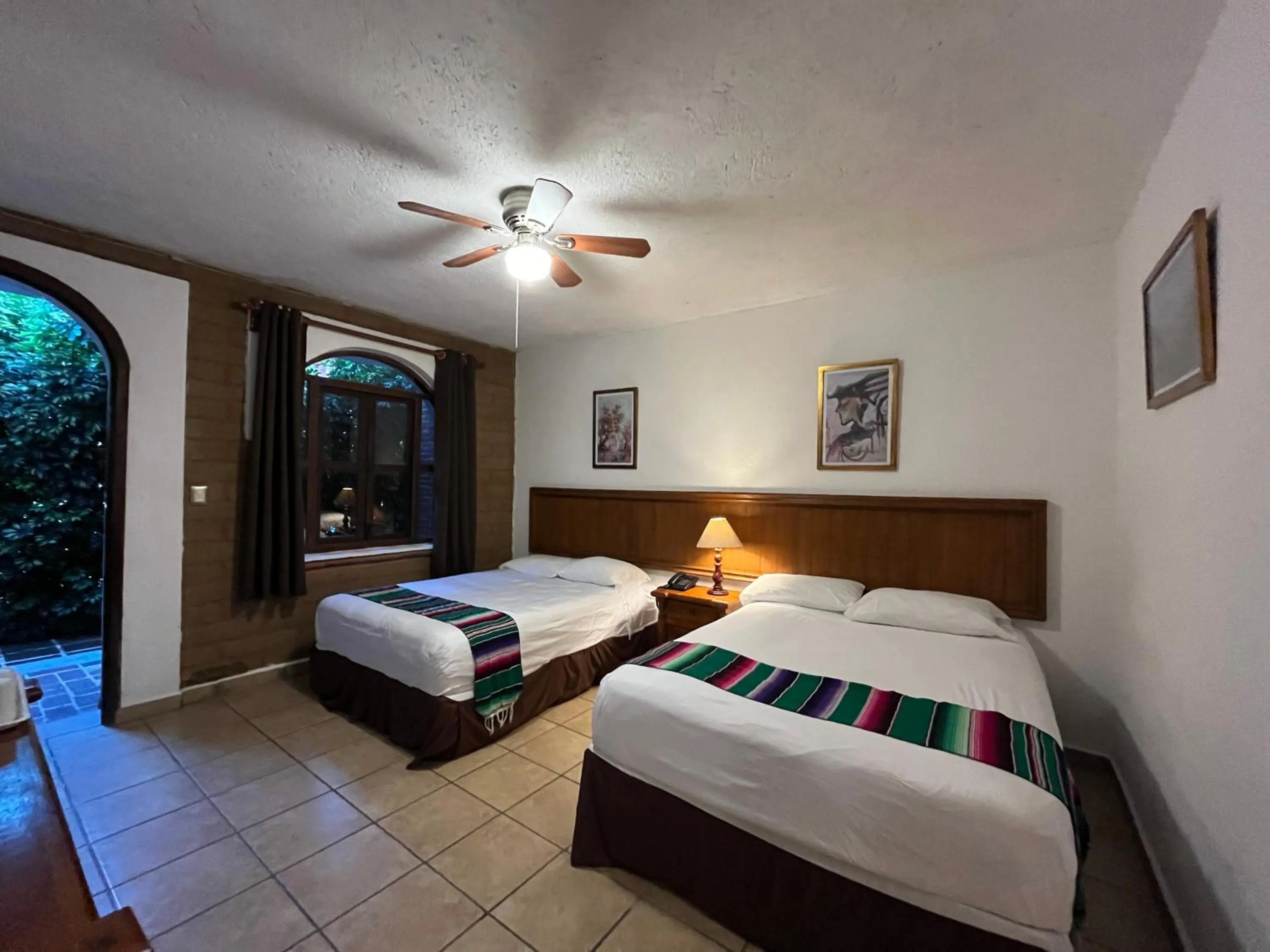 Bedroom, Bed in Hotel Hacienda Ventana del Cielo