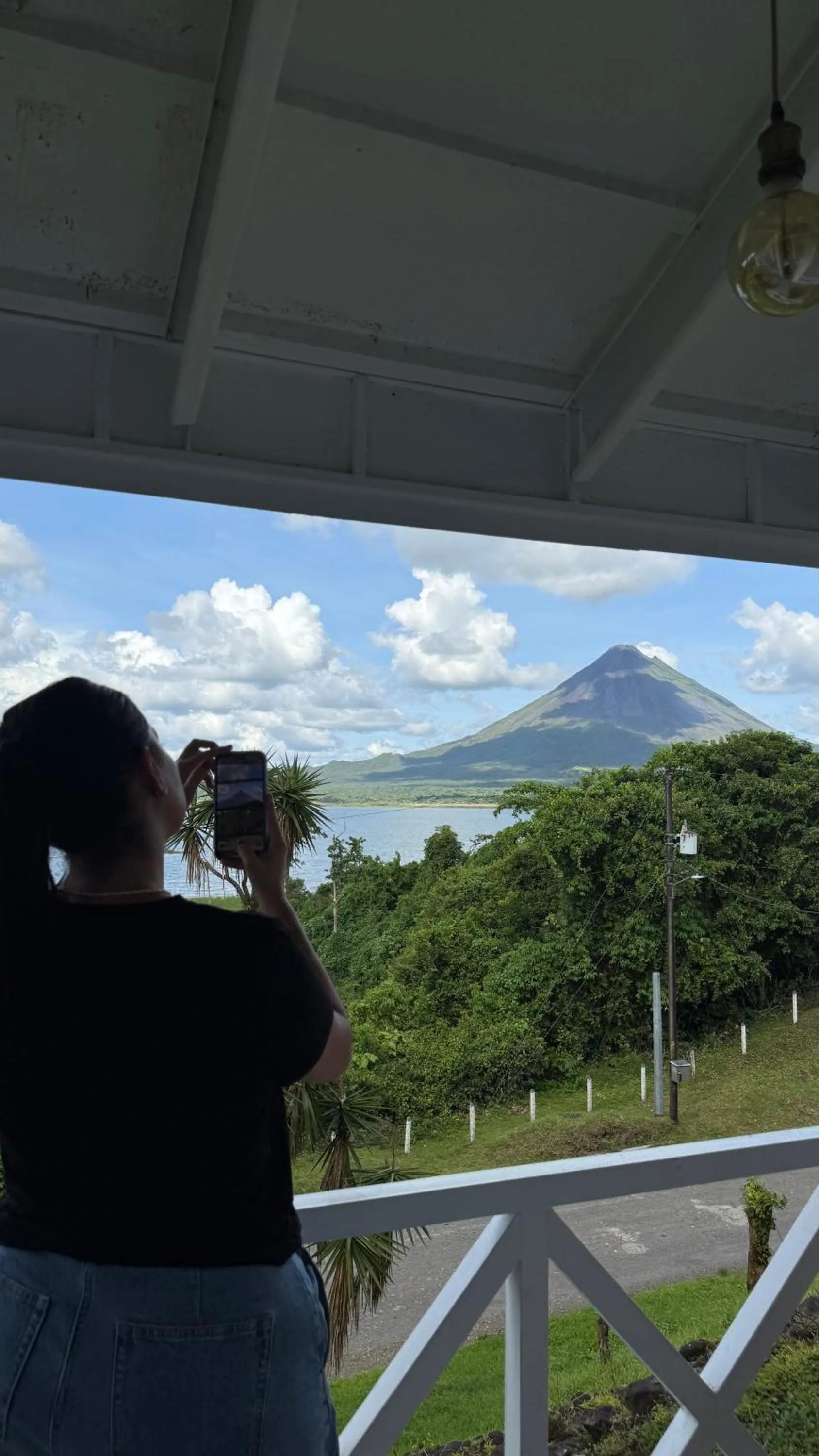 Lake view in Hotel Arenal Vista Lodge