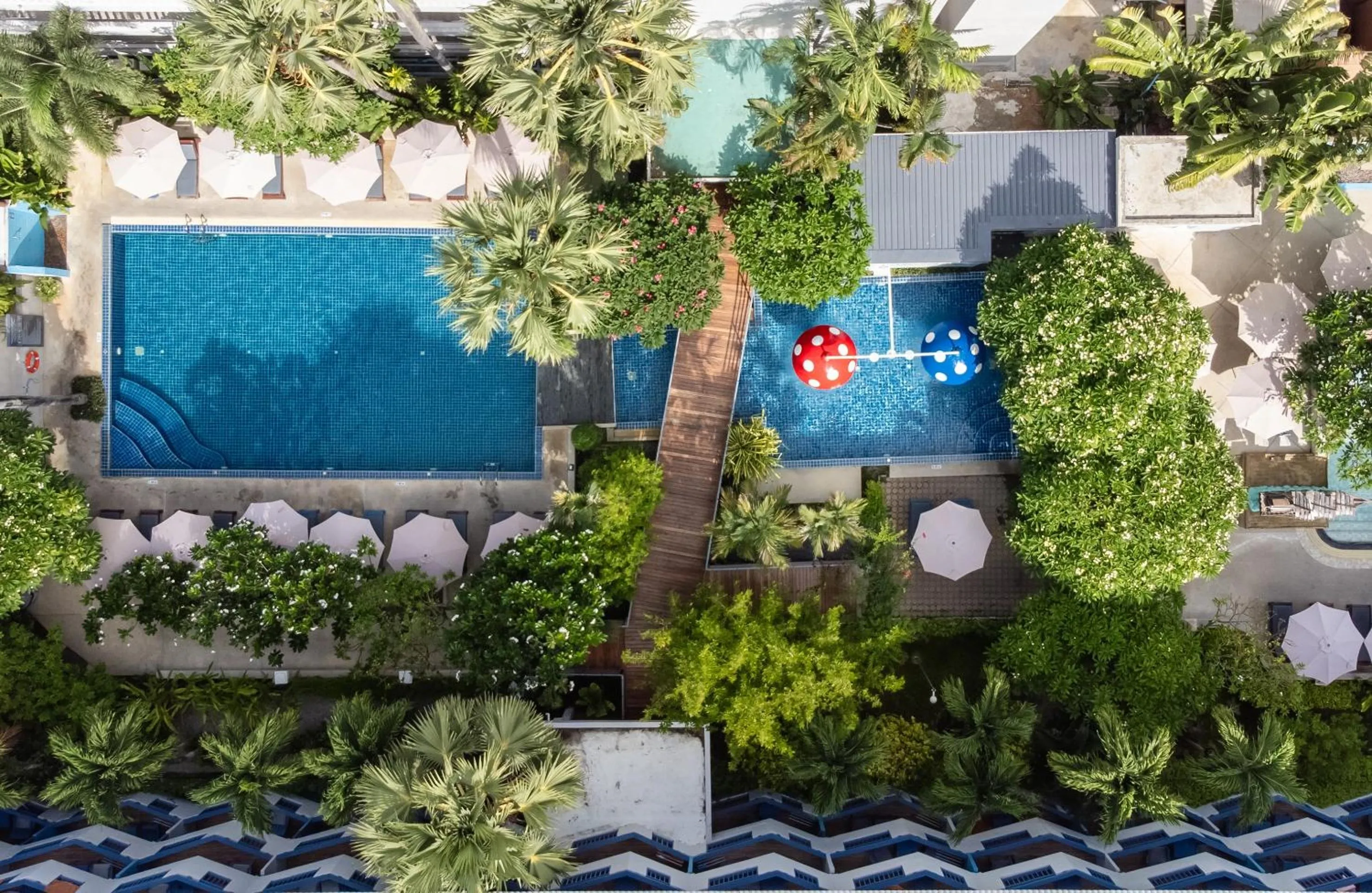 Bird's eye view in Phuket Island View Resort - SHA Extra Plus