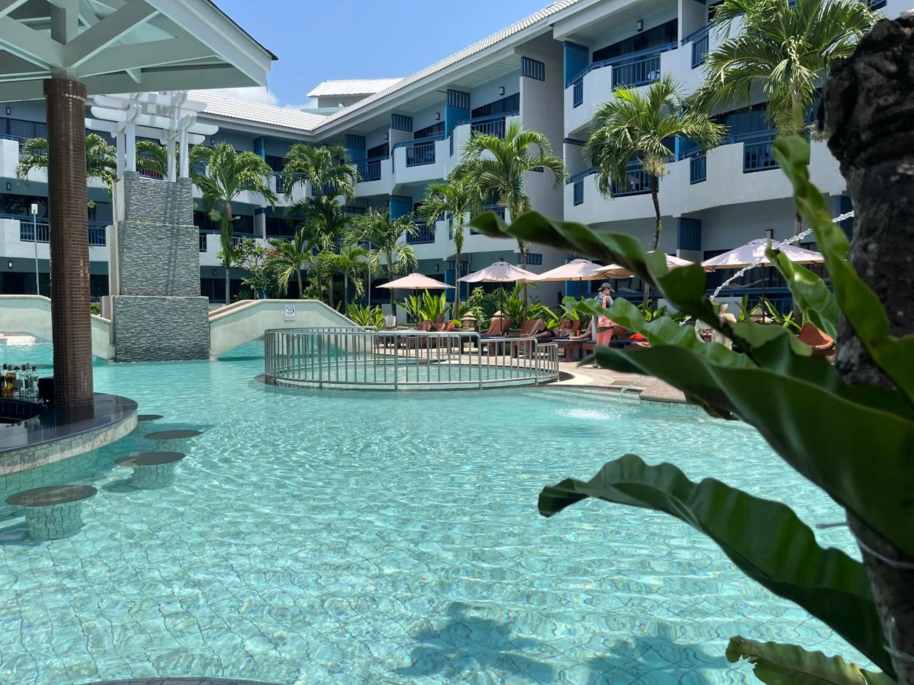 Swimming pool in Phuket Island View Resort - SHA Extra Plus