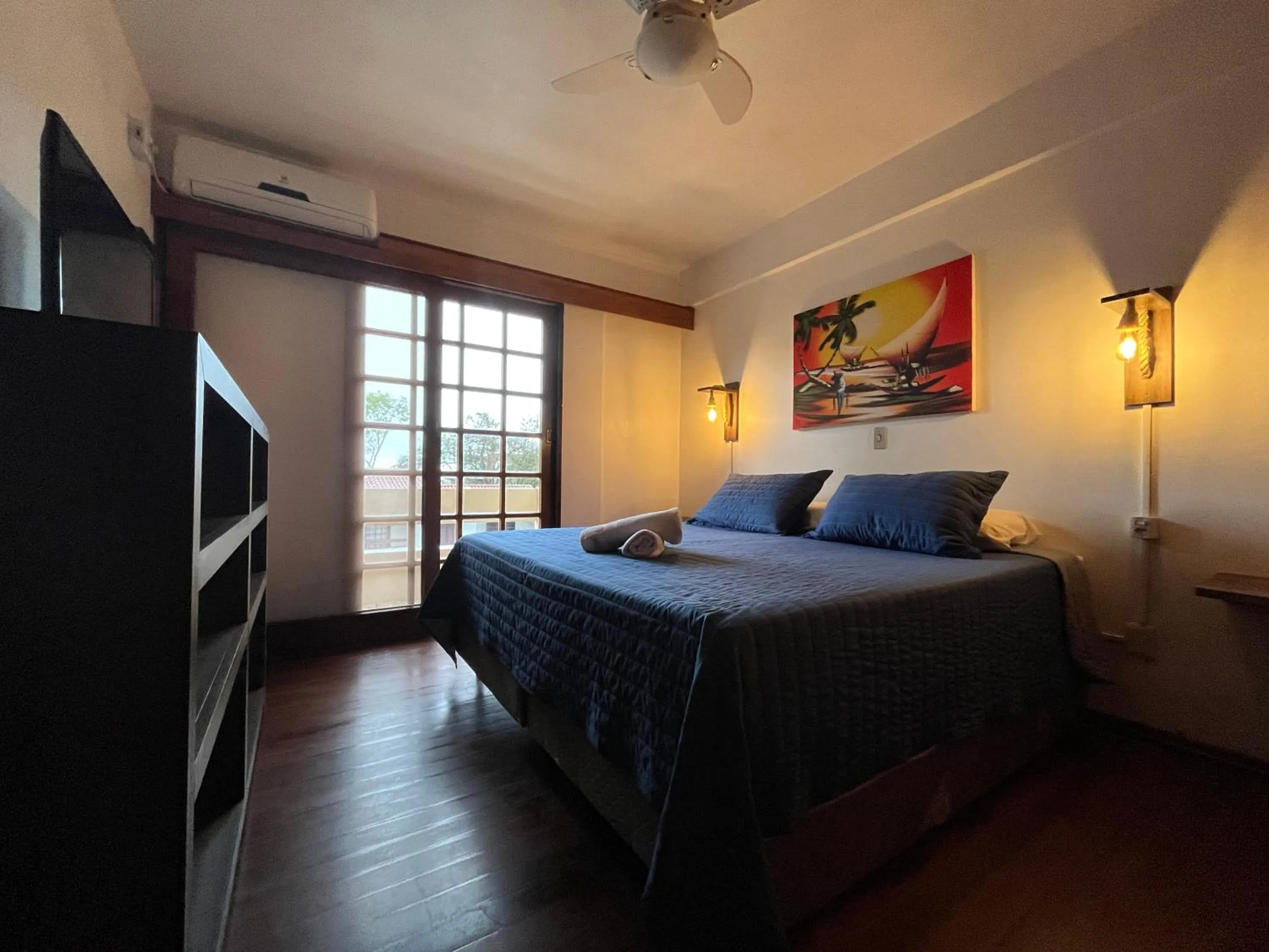 Bed in Pousada Canajurê